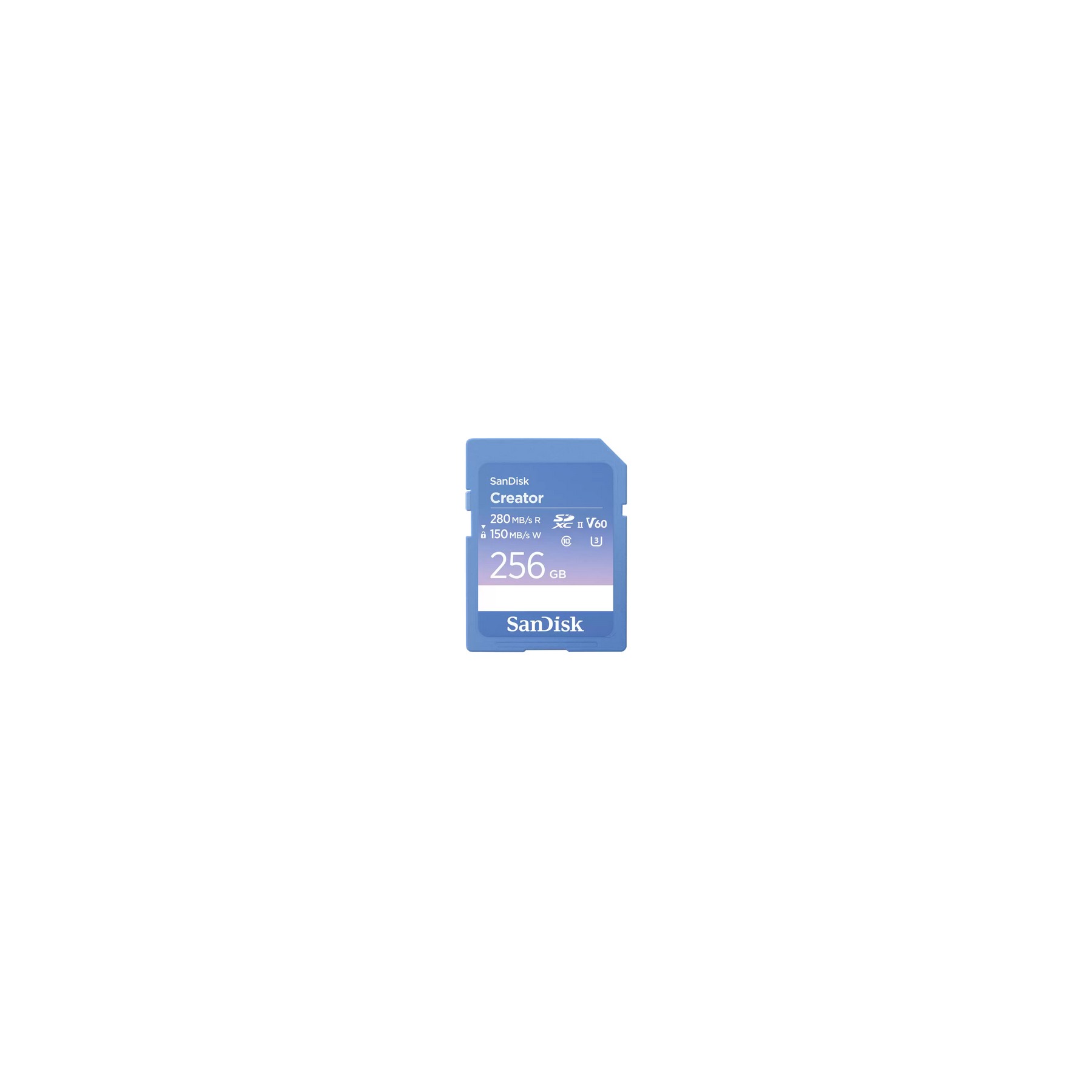 Carte SD SANDISK 256Go UHS-II  Creator