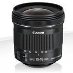 Objectif pour Reflex CANON EF-S 10-18mm f/4.5-5.6 IS STM