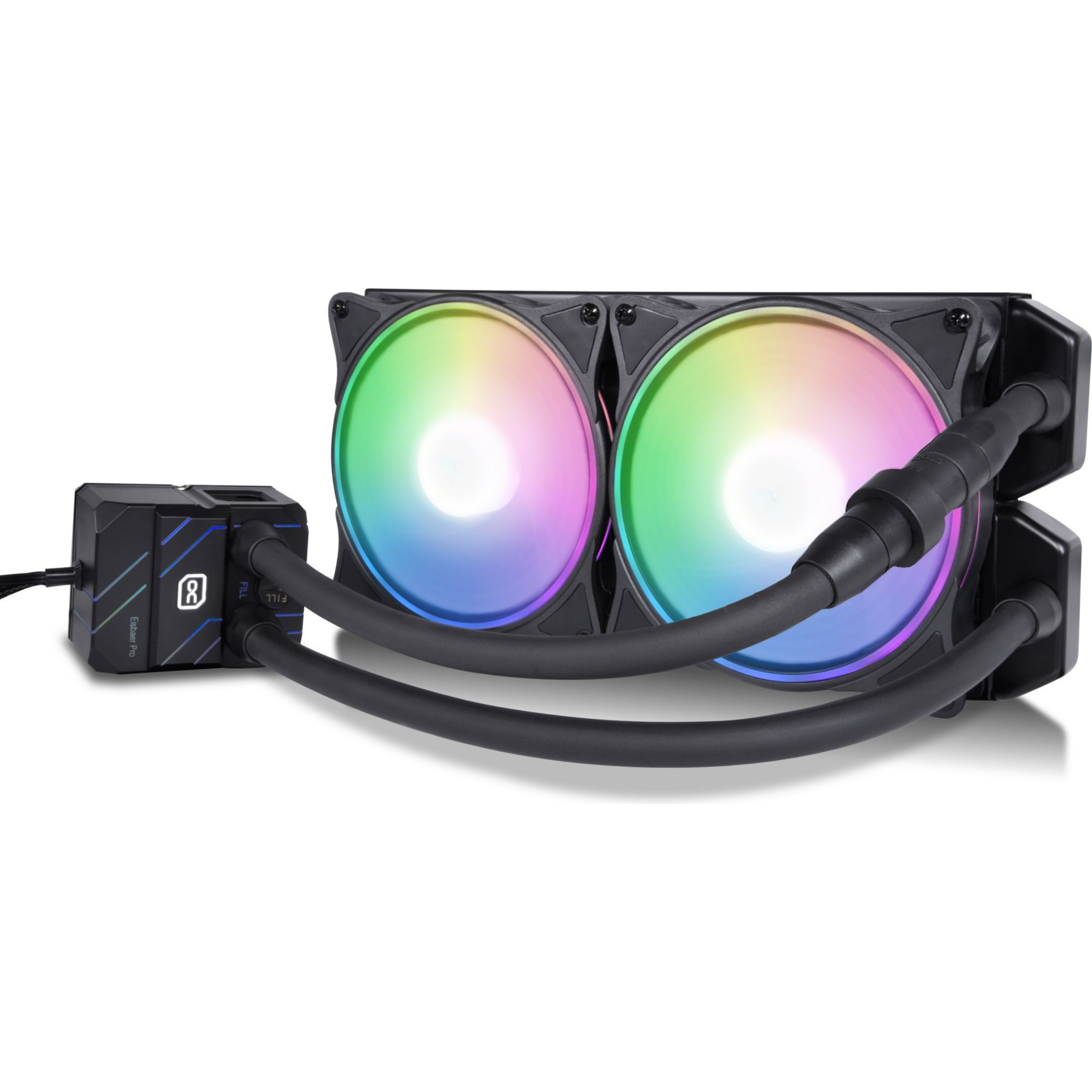 Kit de refroidissement ALPHACOOL Eisbaer Pro Aurora - 280 mm Noir