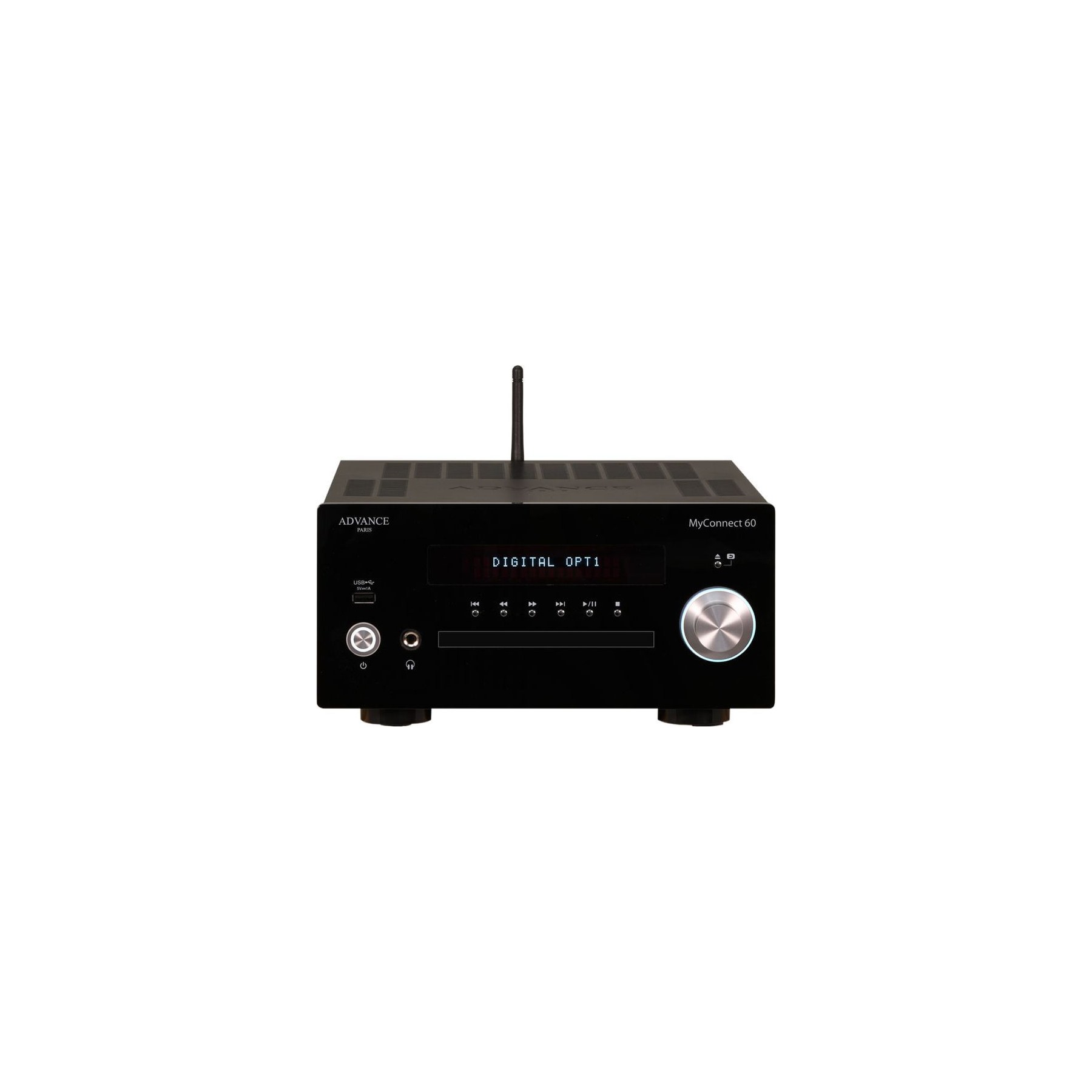 Amplificateur HiFi ADVANCE PARIS My Connect 60 Noir