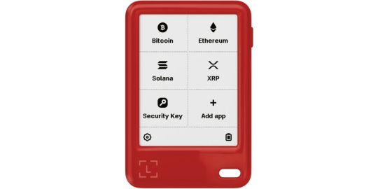 Crypto wallet LEDGER Nano Gen5 Rouge Cerise