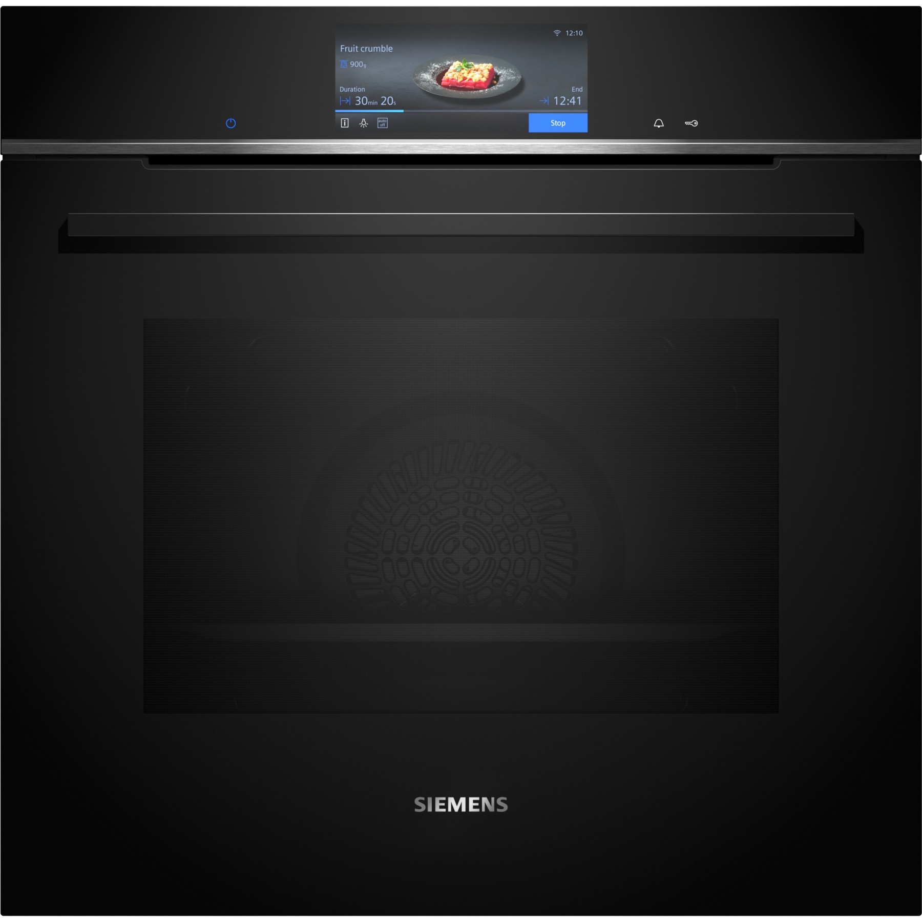 Four encastrable SIEMENS HB778G3B1 - Pyrolyse - Hydrolyse - Chaleur pulsée - IQ700 - Air Fry - Assistant Culinaire IA