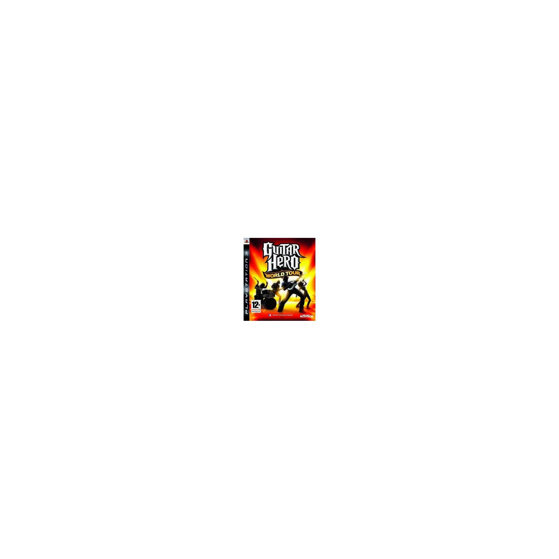 Jeu PS3 ACTIVISION Guitar Hero World Tour -Jeu seul