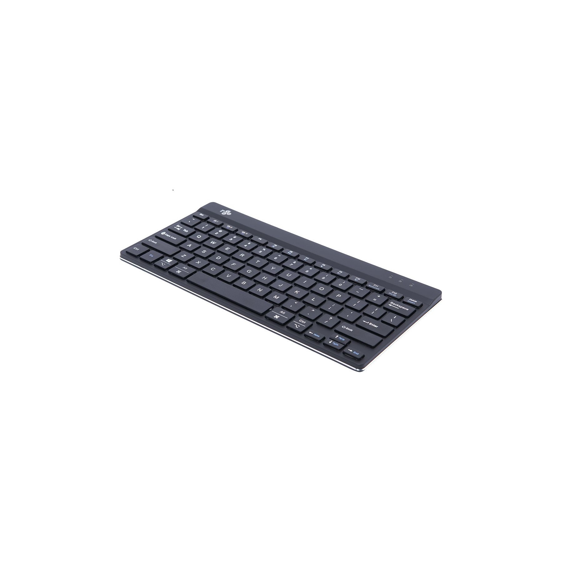 Clavier sans fil R-GO-TOOLS Clavier ergonomique, US, noir