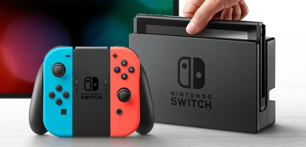 Console NINTENDO Switch Neon Bleue / Rouge