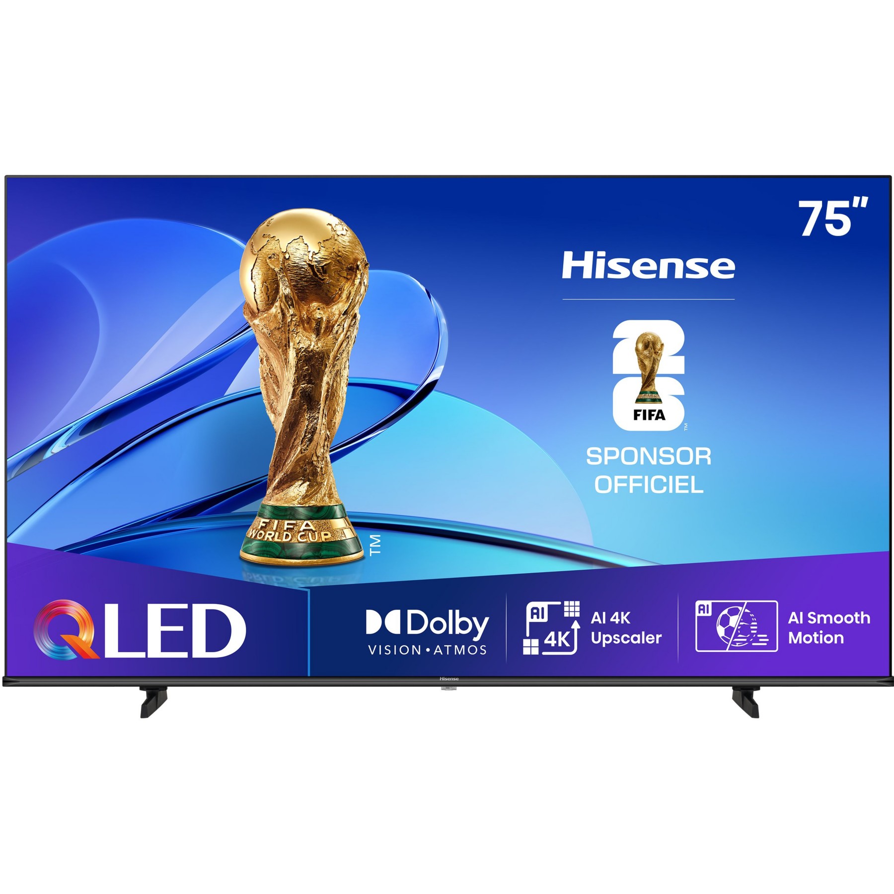 TV QLED HISENSE 75E7Q 2025 (189cm)