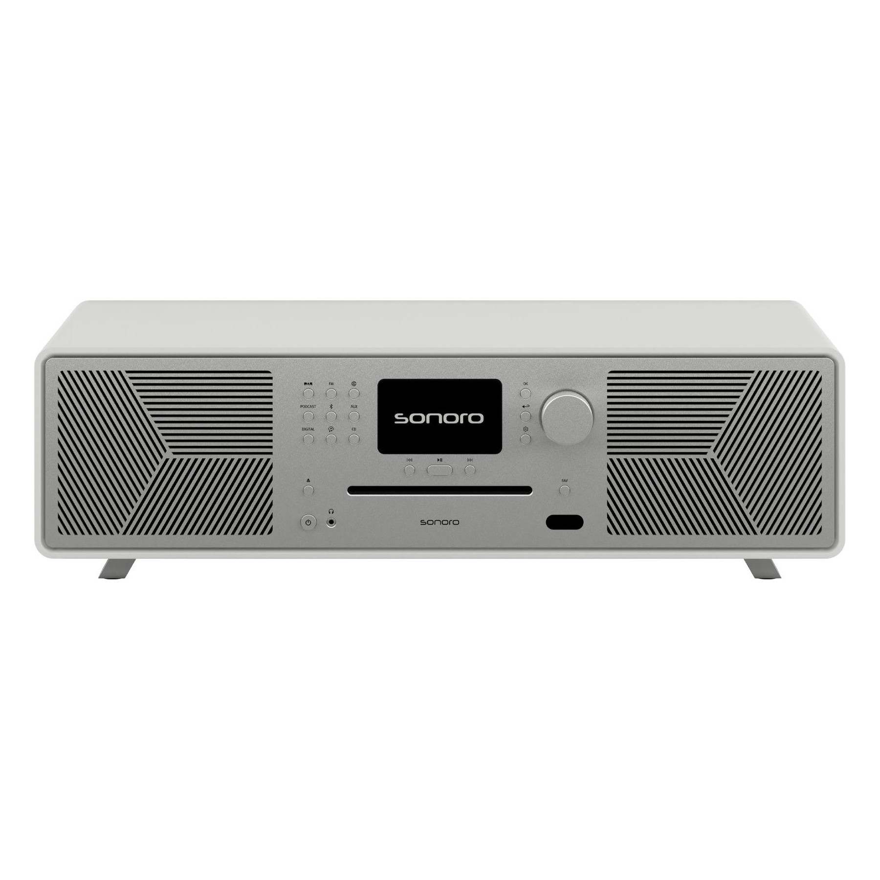 Chaîne HiFi SONORO MEISTERSTÜCK Blanc mat (Gen.2)