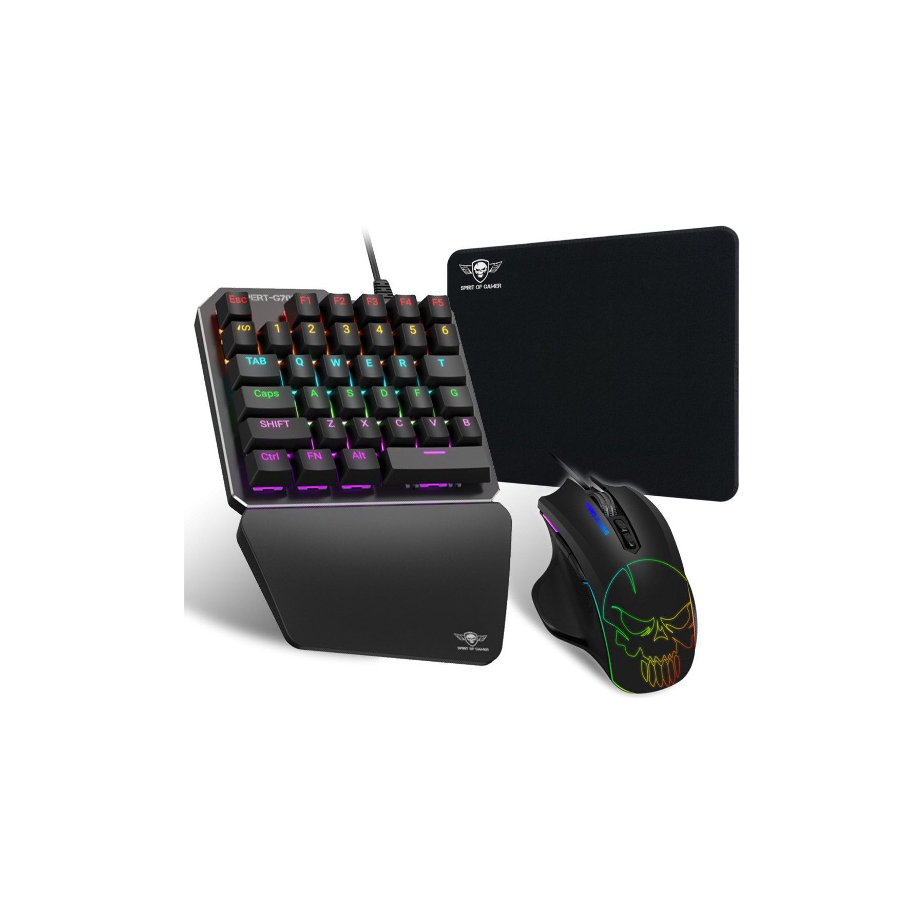 Pack clavier et souris gamer SPIRIT OF GAMER Clavier + Souris XG700 Spirit of Gamer