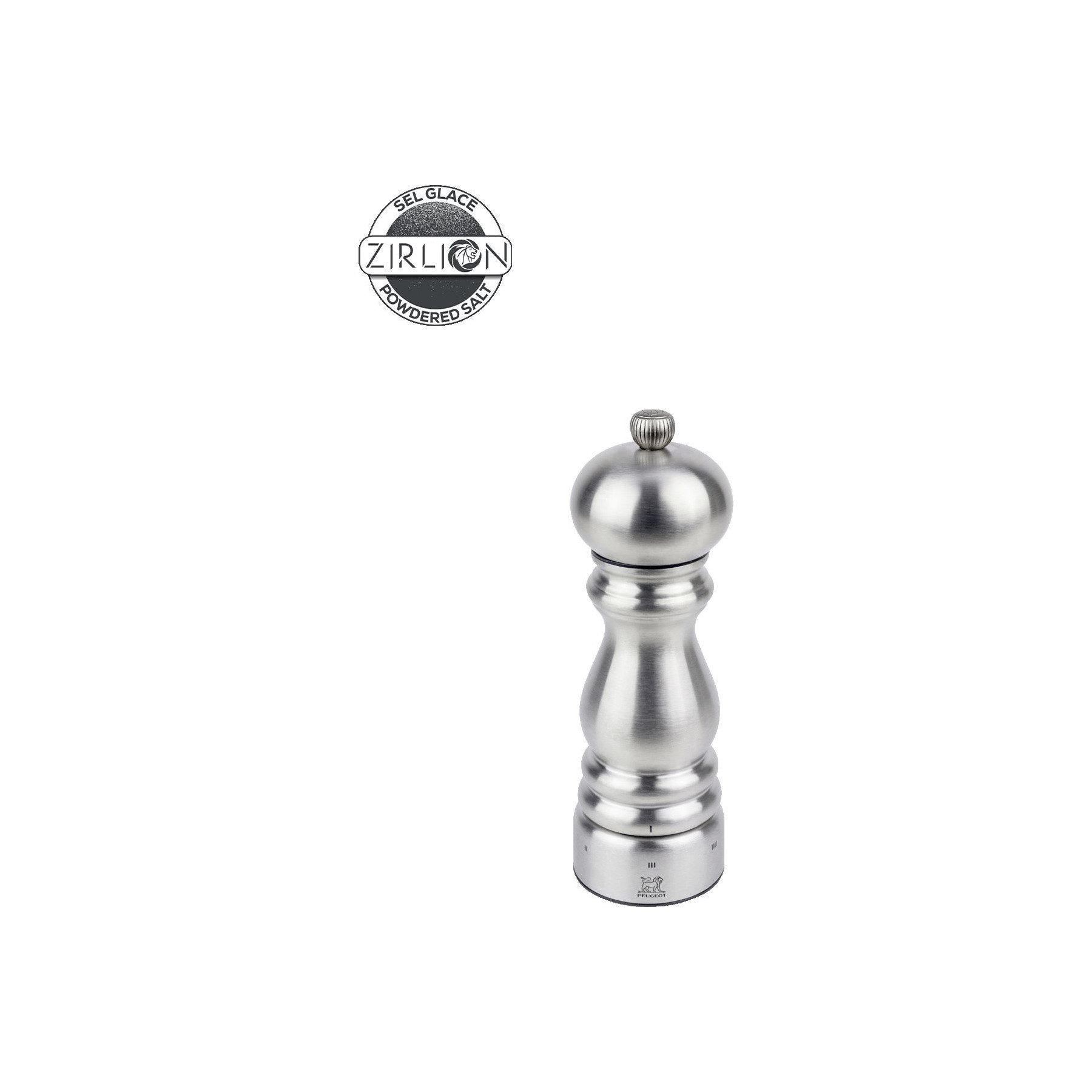 Moulin à sel PEUGEOT Paris Chef Inox Inox 18cm