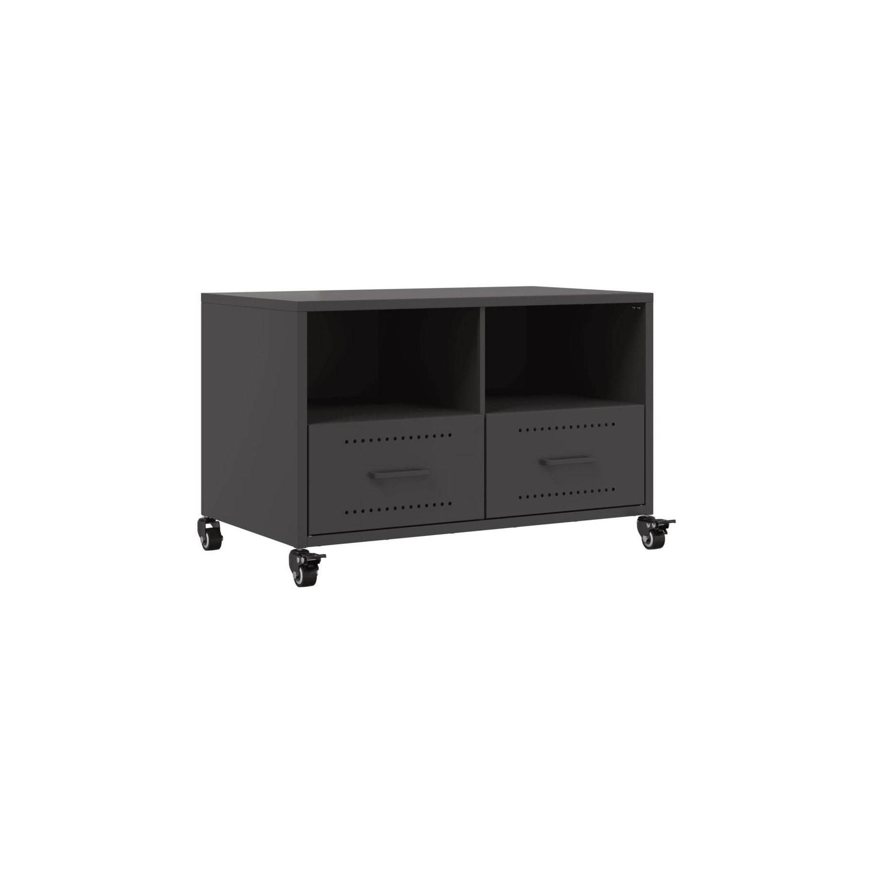 Meuble TV HELLOSHOP26 Meuble TV multimédia étagère télévision