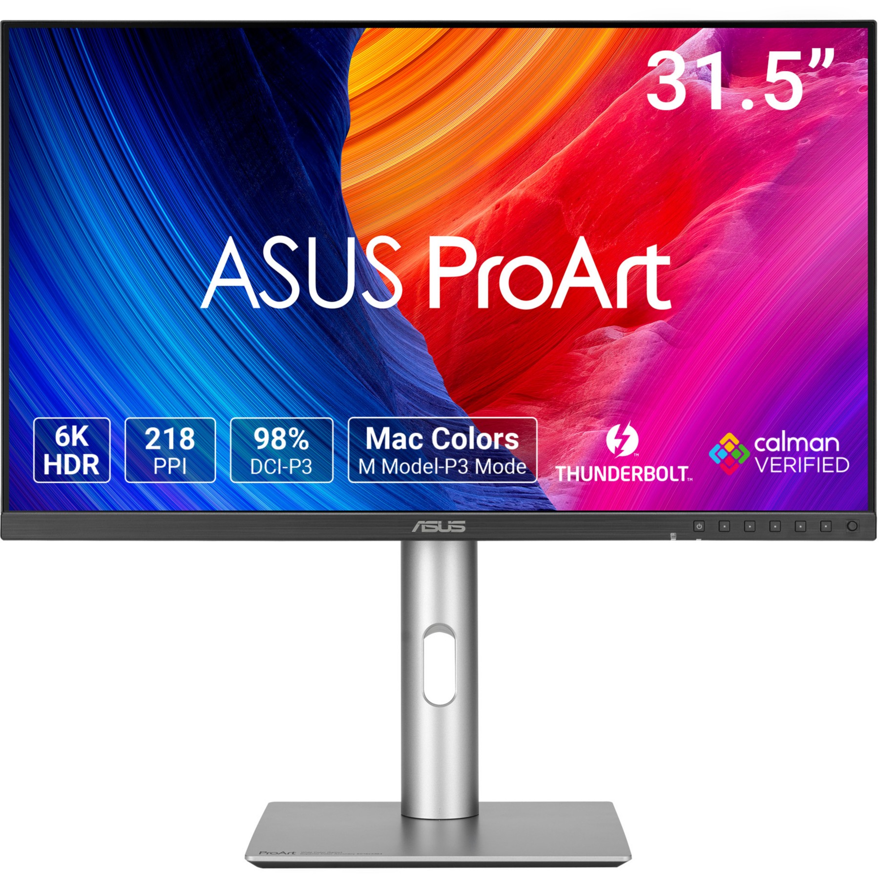 Ecran PC 6K ASUS ProArt PA32QCV 32" IPS 6K HDR HDMI 2.1 + USB-C 96W