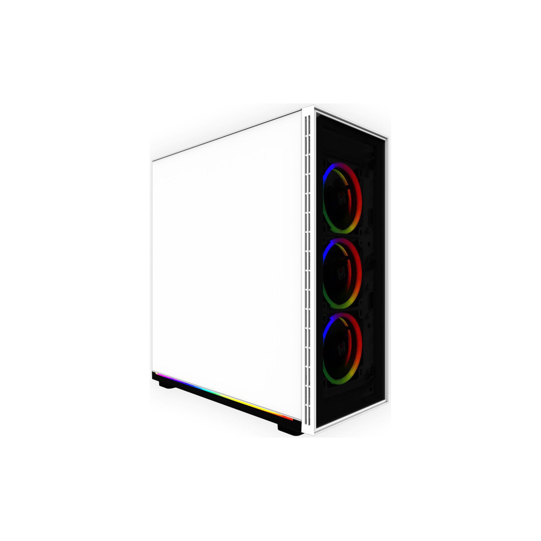 Boitier PC MRED WHITE DESTROYER Glass-P