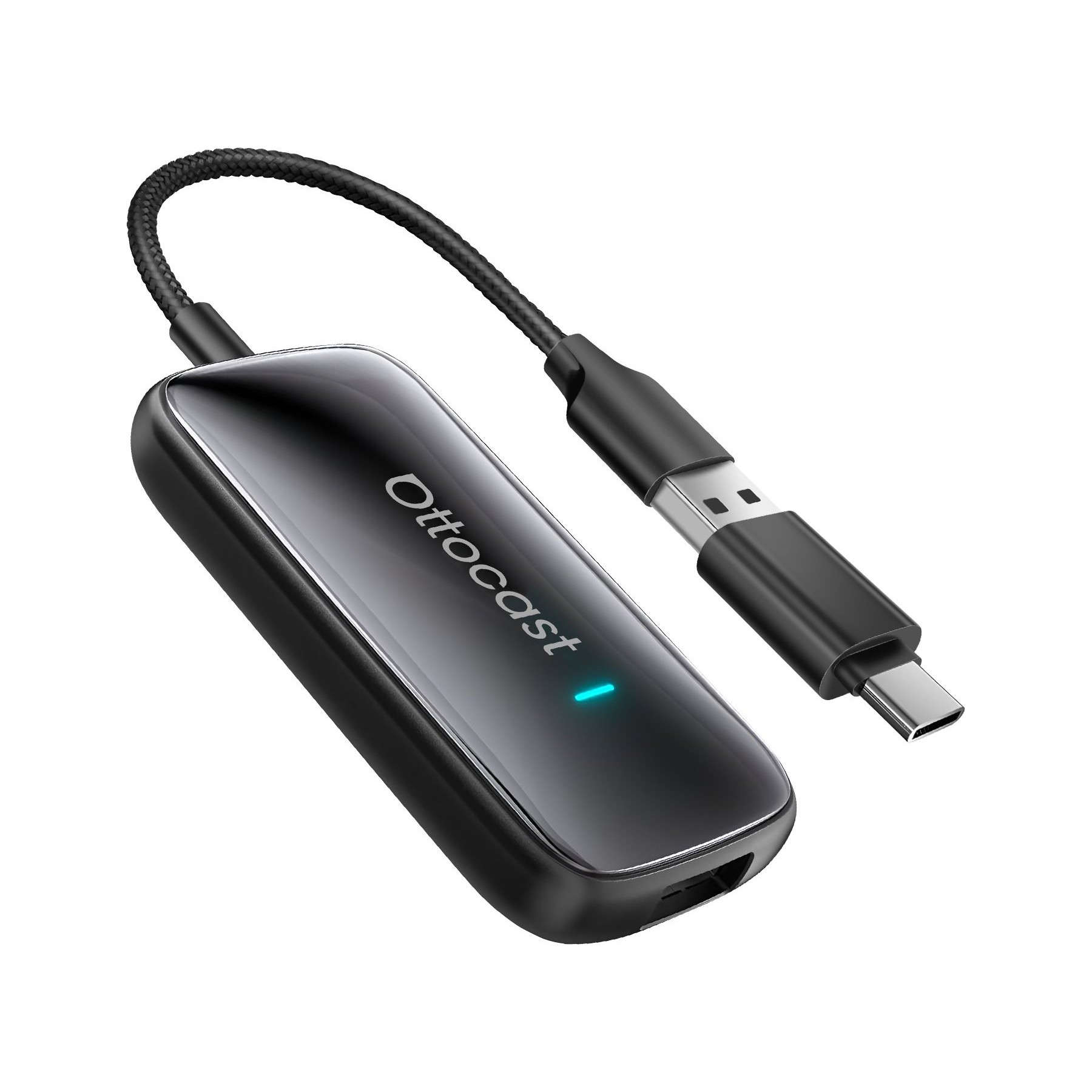 Adaptateur USB AVIZAR pour CarPlay et Android Auto Ottocast