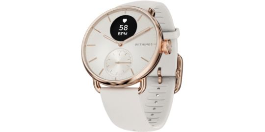 Montre santé WITHINGS Connecté Scanwatch 2 Rose Gold Sand