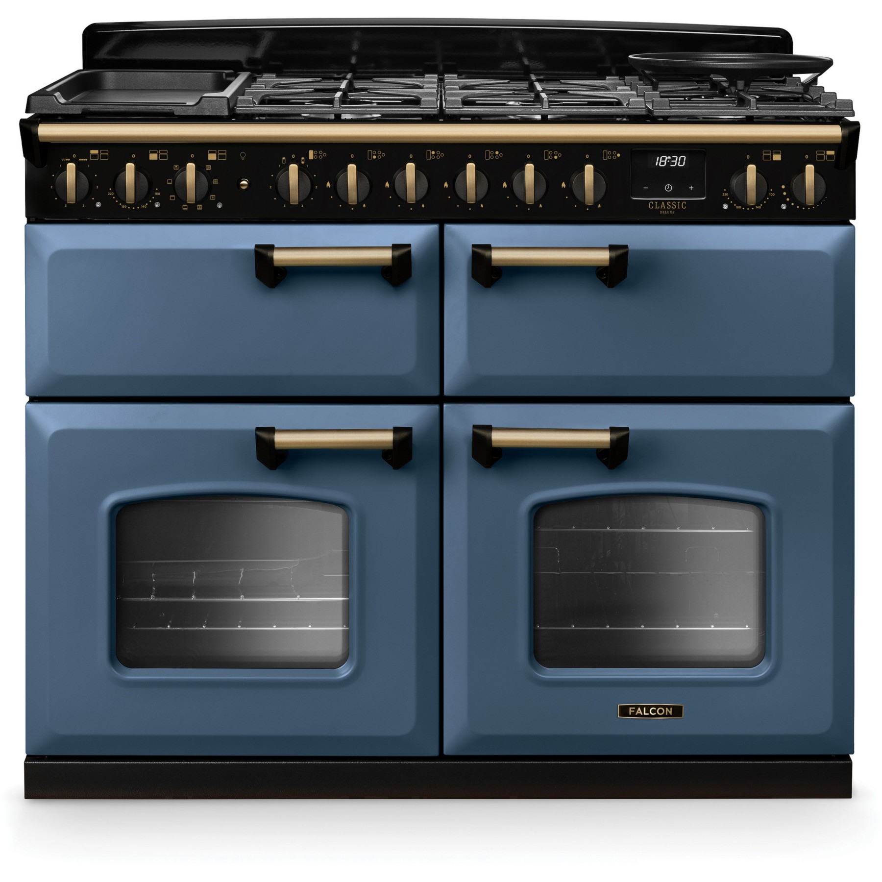 Piano de cuisson mixte FALCON NGC TAB MIX 110 CM ROCHE BELUE LAITON AN