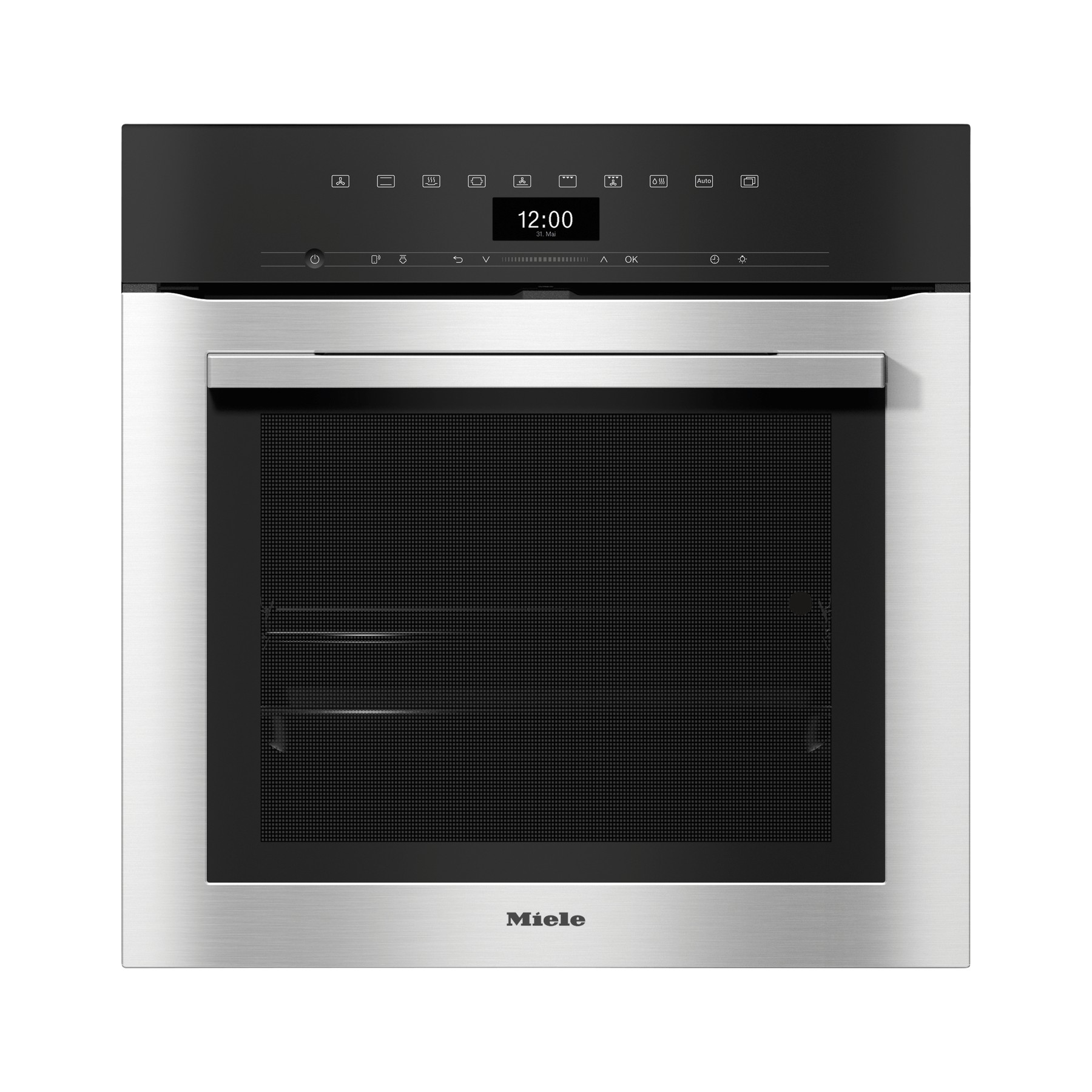 Four encastrable fonction vapeur MIELE DGC 7350 - Chaleur tournante - Combiné vapeur - Porte froide - Rails télescopiques