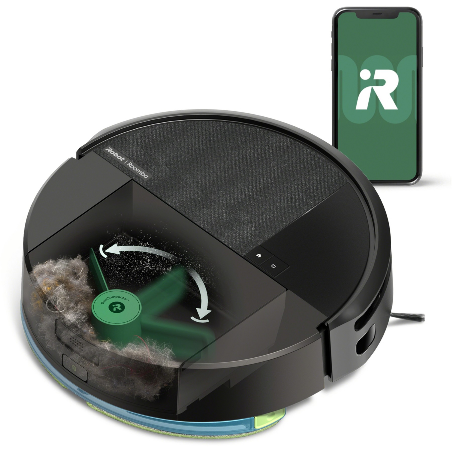Robot Aspirateur Laveur IROBOT Roomba 205 Combo DustCompactor L121040