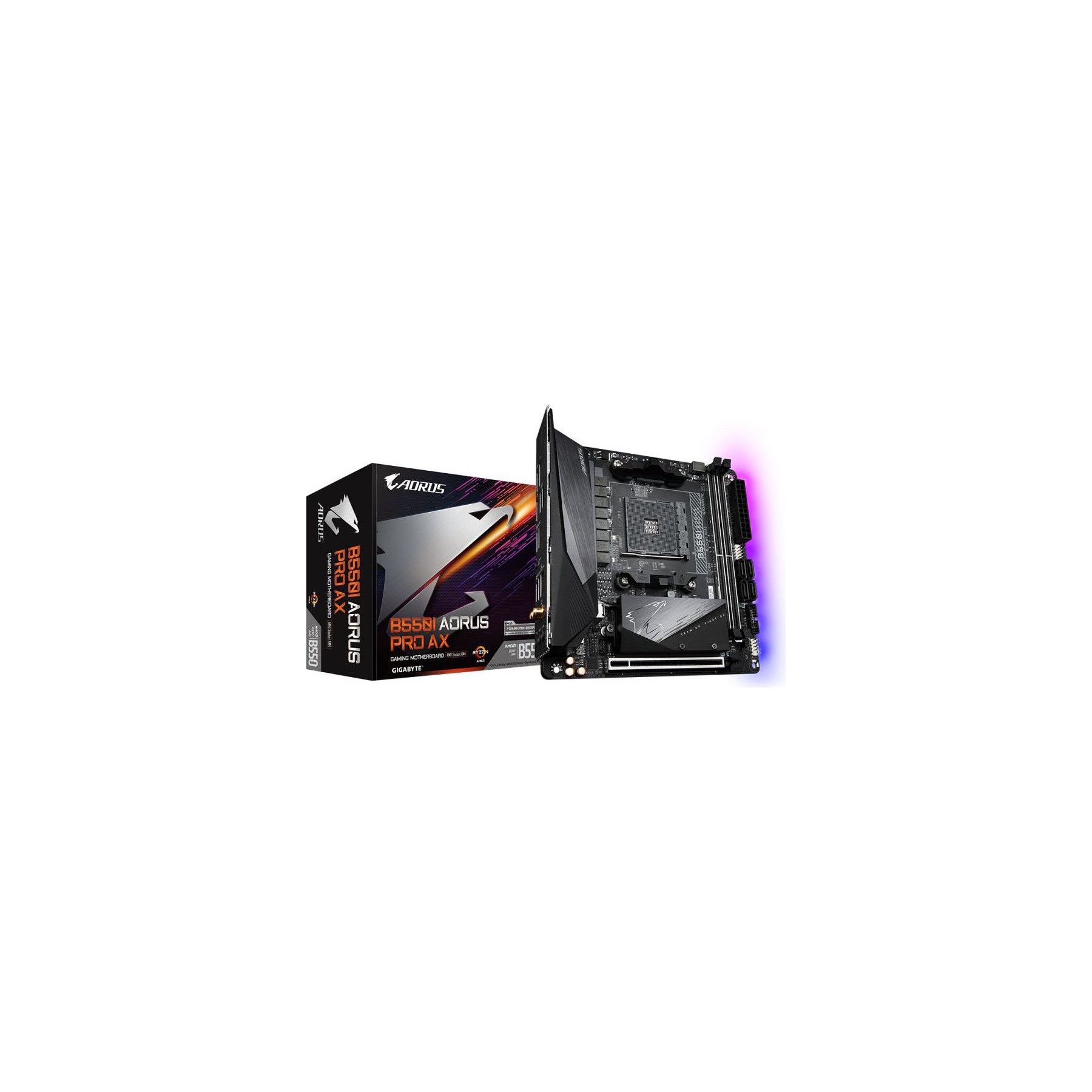 Carte mère AORUS CM *B550I AORUS AX* AM4