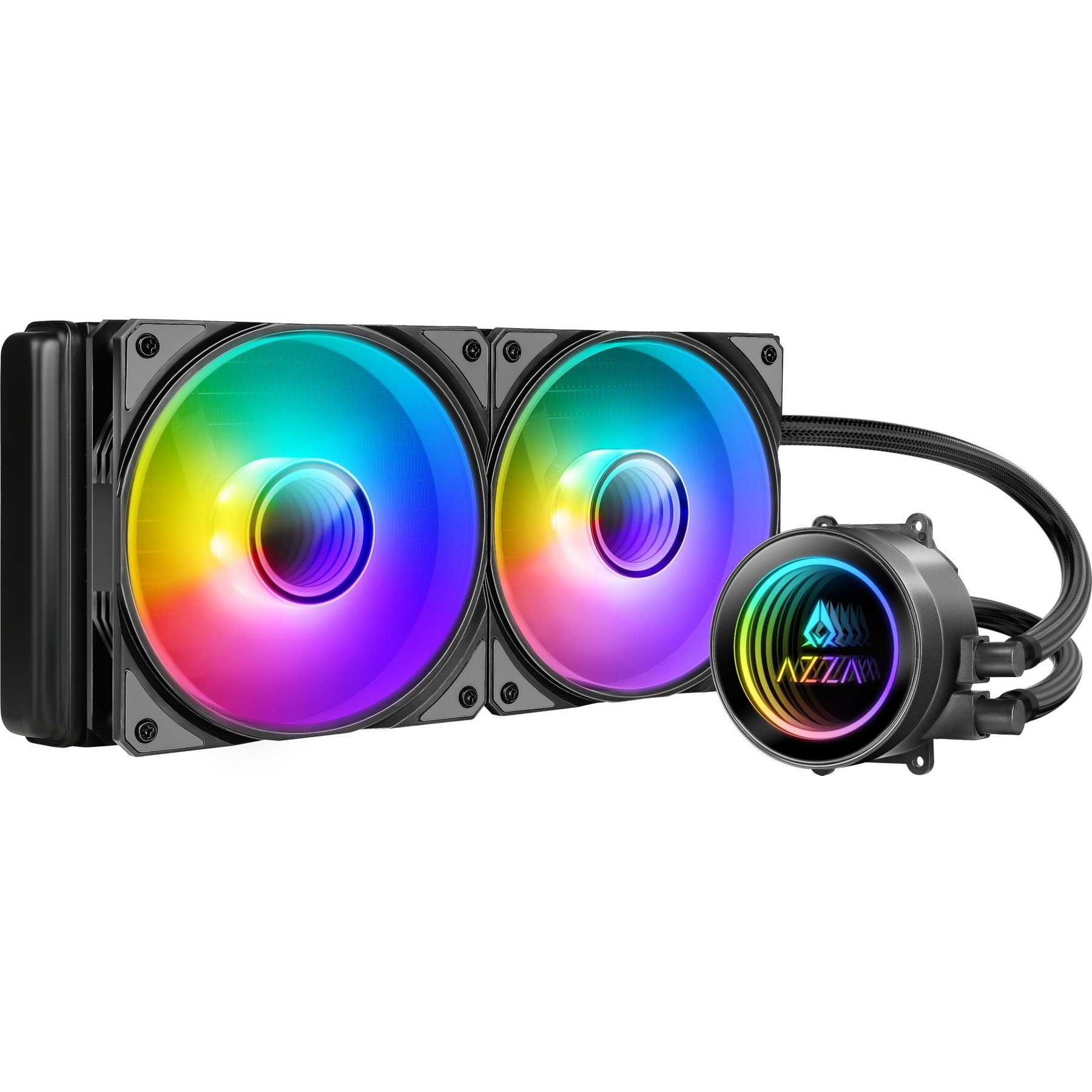 Kit de refroidissement AZZA Galeforce - 240 mm Noir