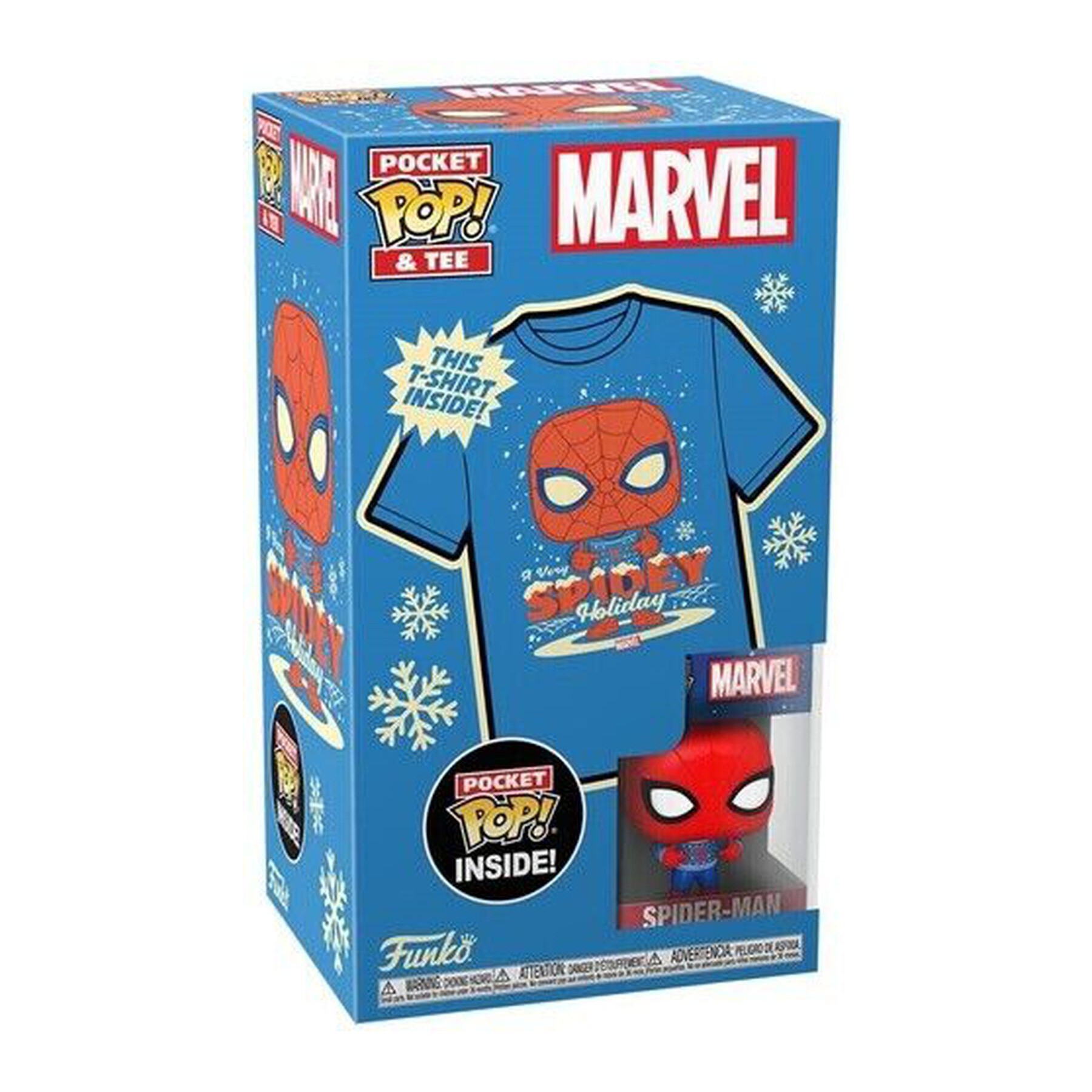 Figurine FUNKO Pocket Pop! & Tee - Marvel - Holiday