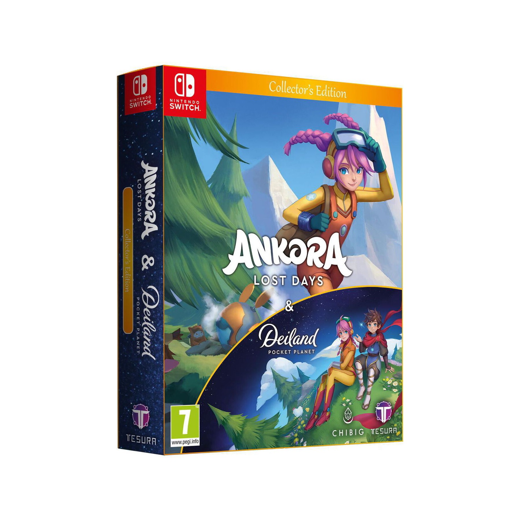 Jeu Switch JUST FOR GAMES Ankora Lost Days & Deiland Pocket Planet