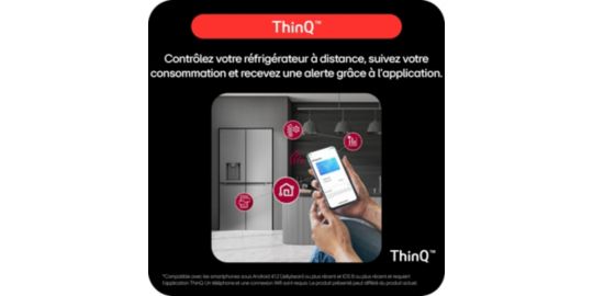 Réfrigérateur multi portes Lg GMZ765SBHJ INSTAVIEW