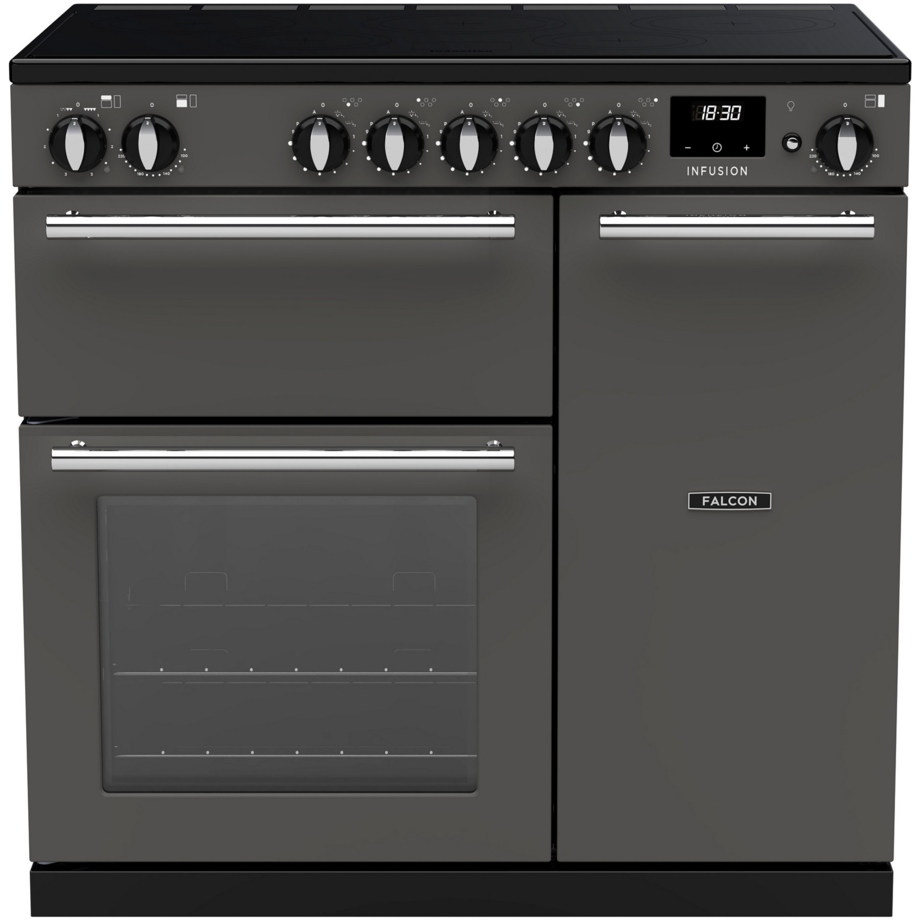 Piano de cuisson induction FALCON INFUSION NGC TAB IND 90 CM ARDOISE