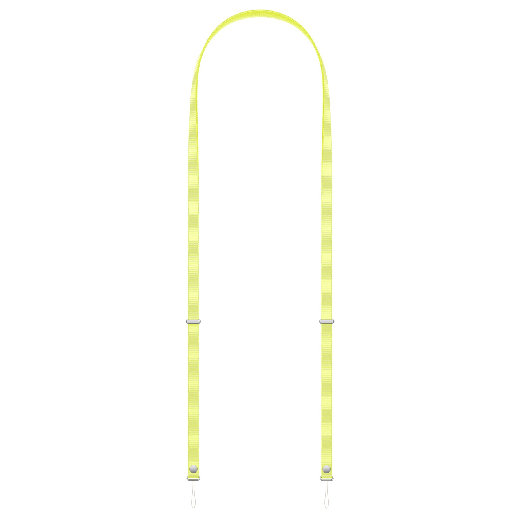 Cordon téléphone APPLE Bandoulière Jaune fluo
