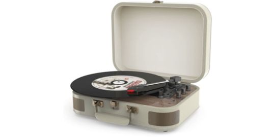 Platine vinyle ESSENTIELB TT-B300BT beige