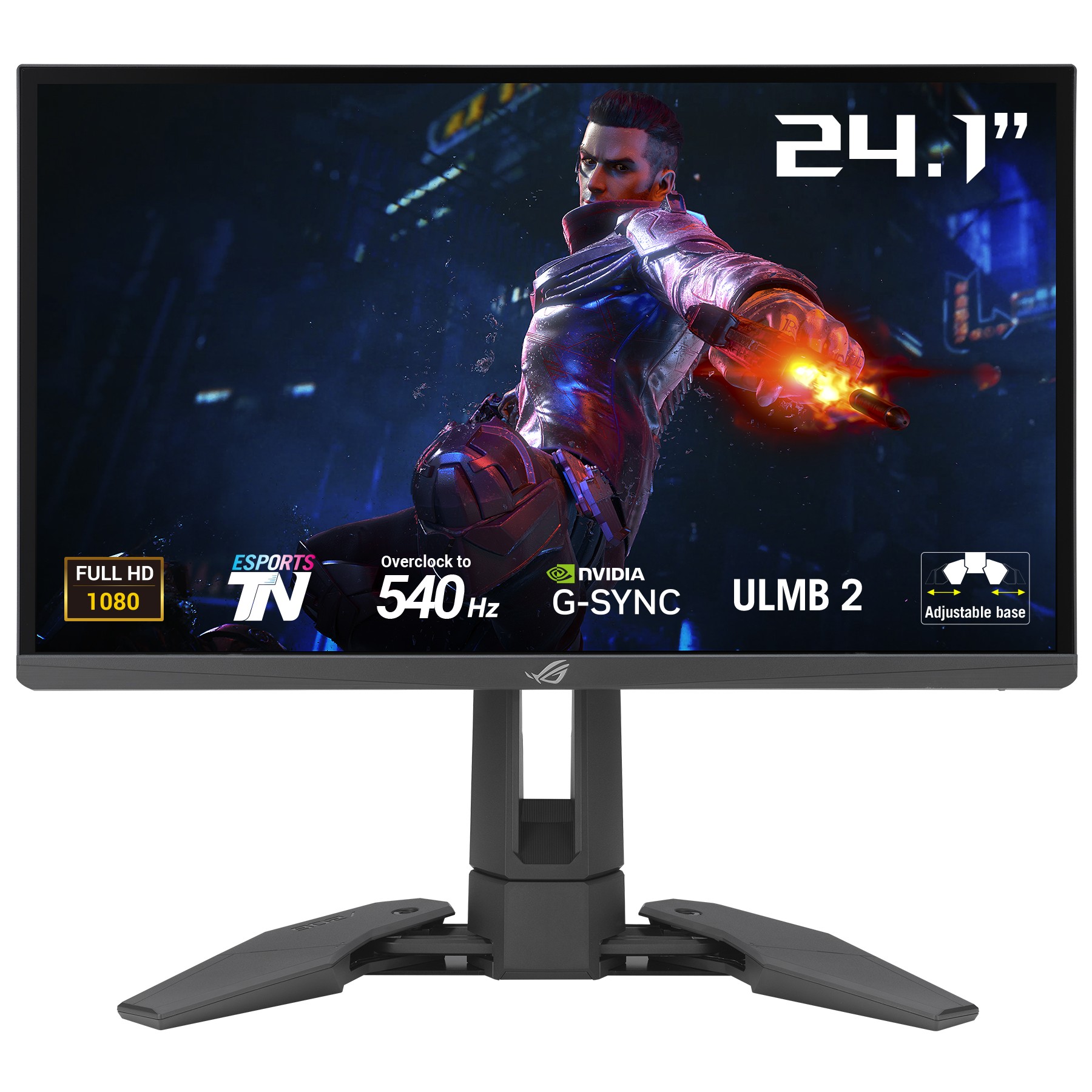 Ecran PC Gamer ASUS ROG SWIFT PRO PG248QP Plat 24 1'' TN