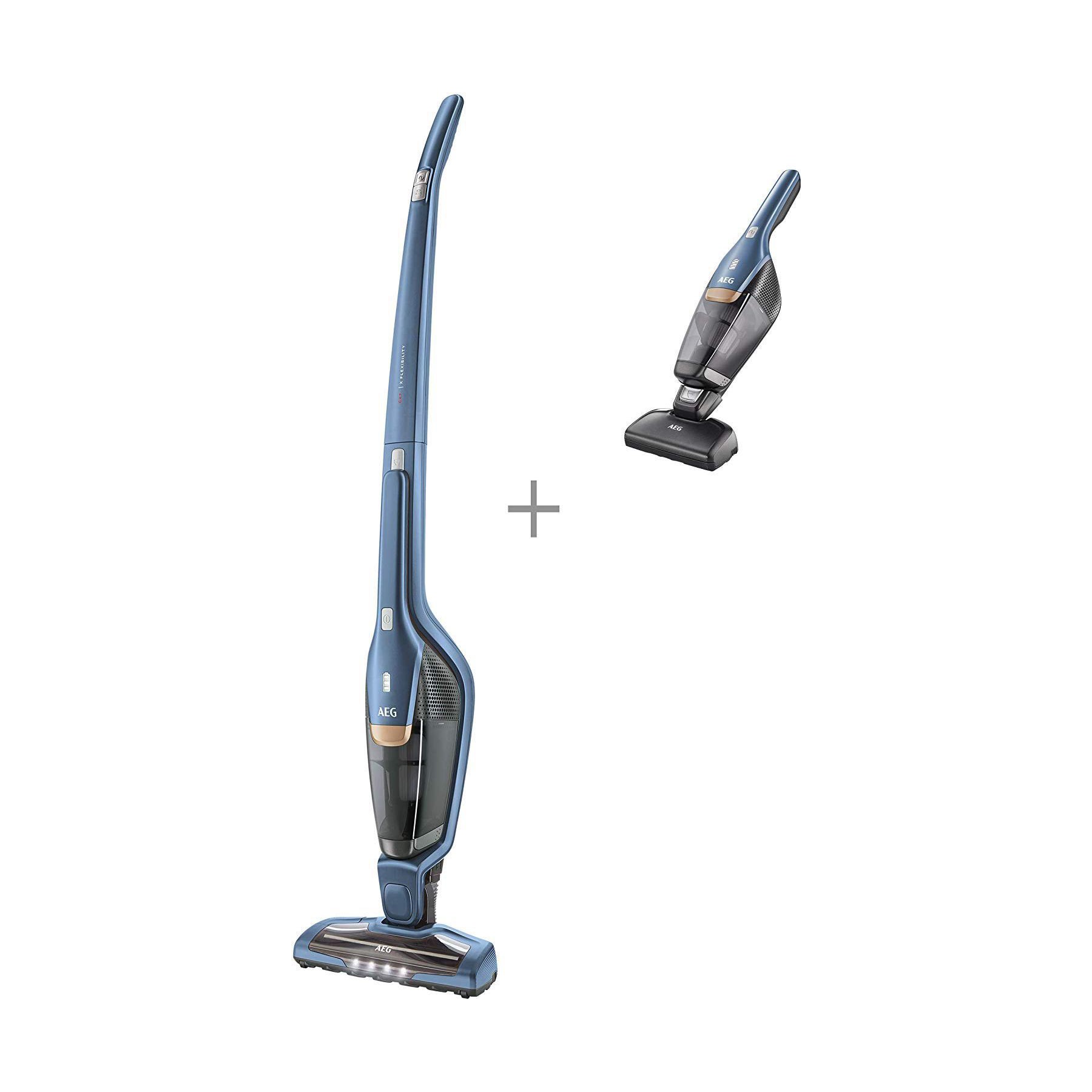 Aspirateur balai AEG CX7-2-I360 Aspirateur sans sac 2 en 1 Reconditionné