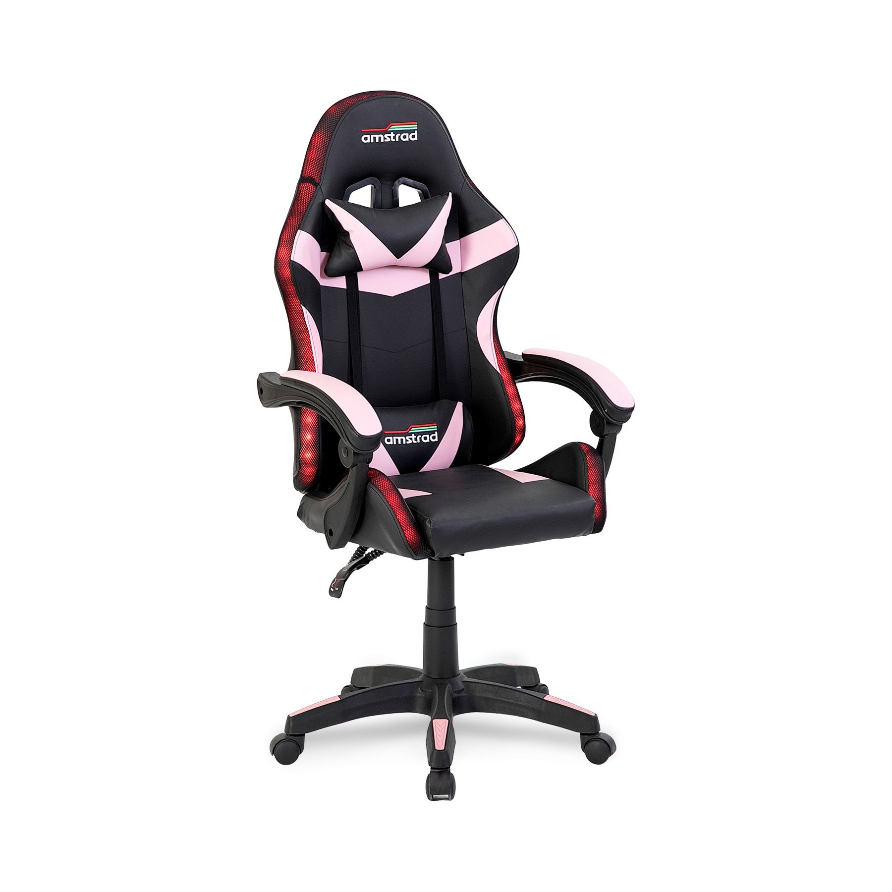 Chaise gaming AMSTRAD Amstrad AMS-900-LED-PINK Fauteuil / Chai