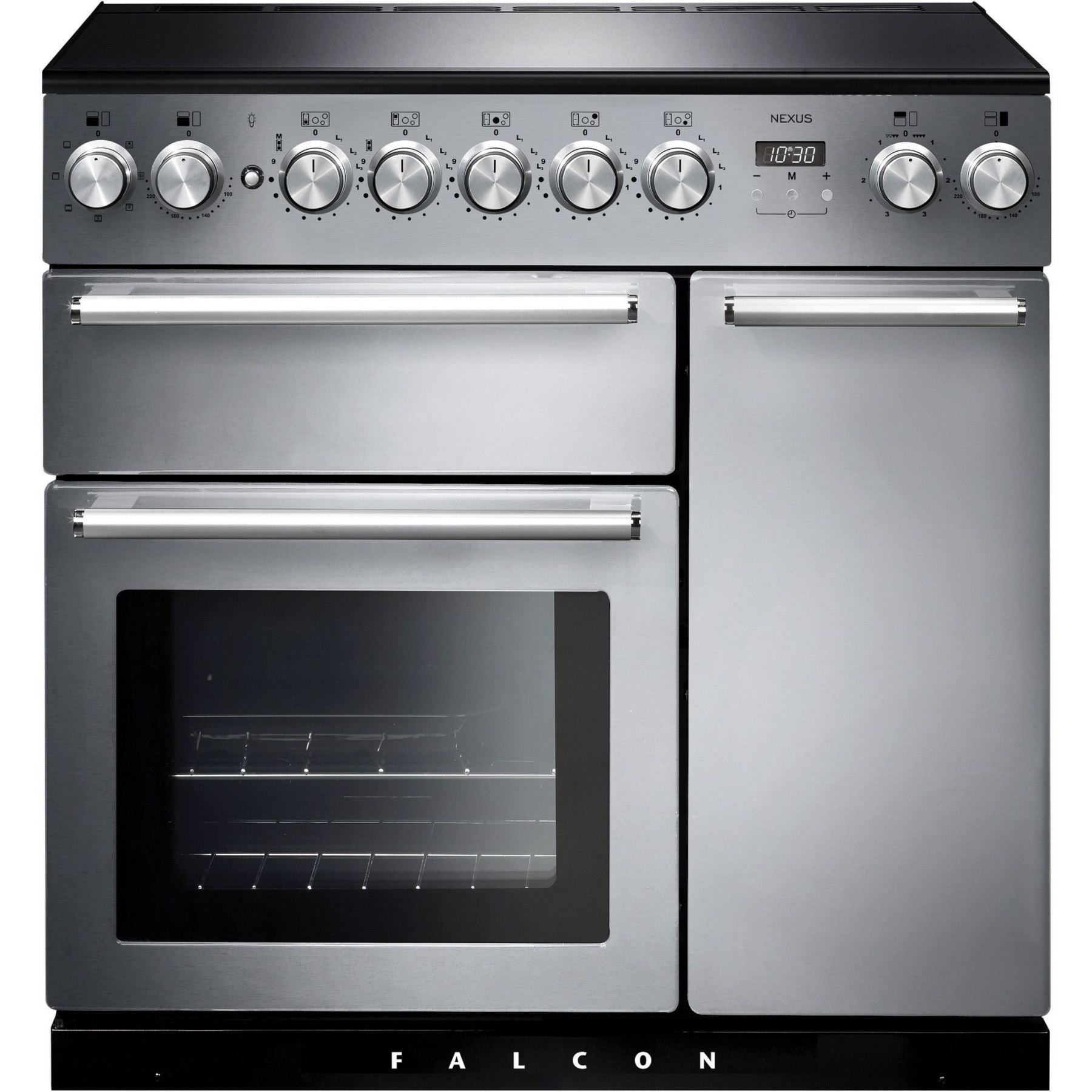 Piano de cuisson induction FALCON NEXUS 90 INOX CHROME SATINÉ