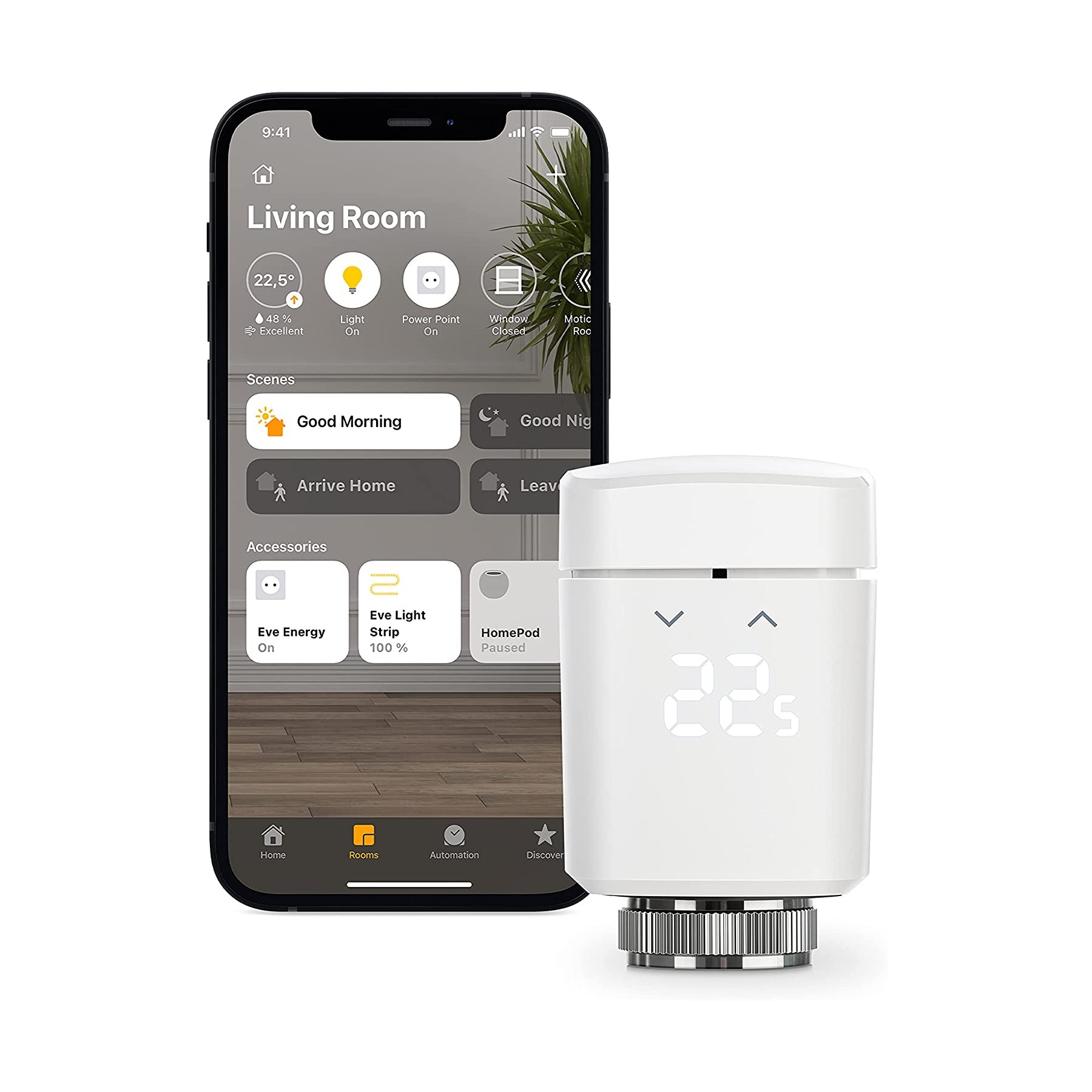 Commande intelligente EVE Thermo HomeKit