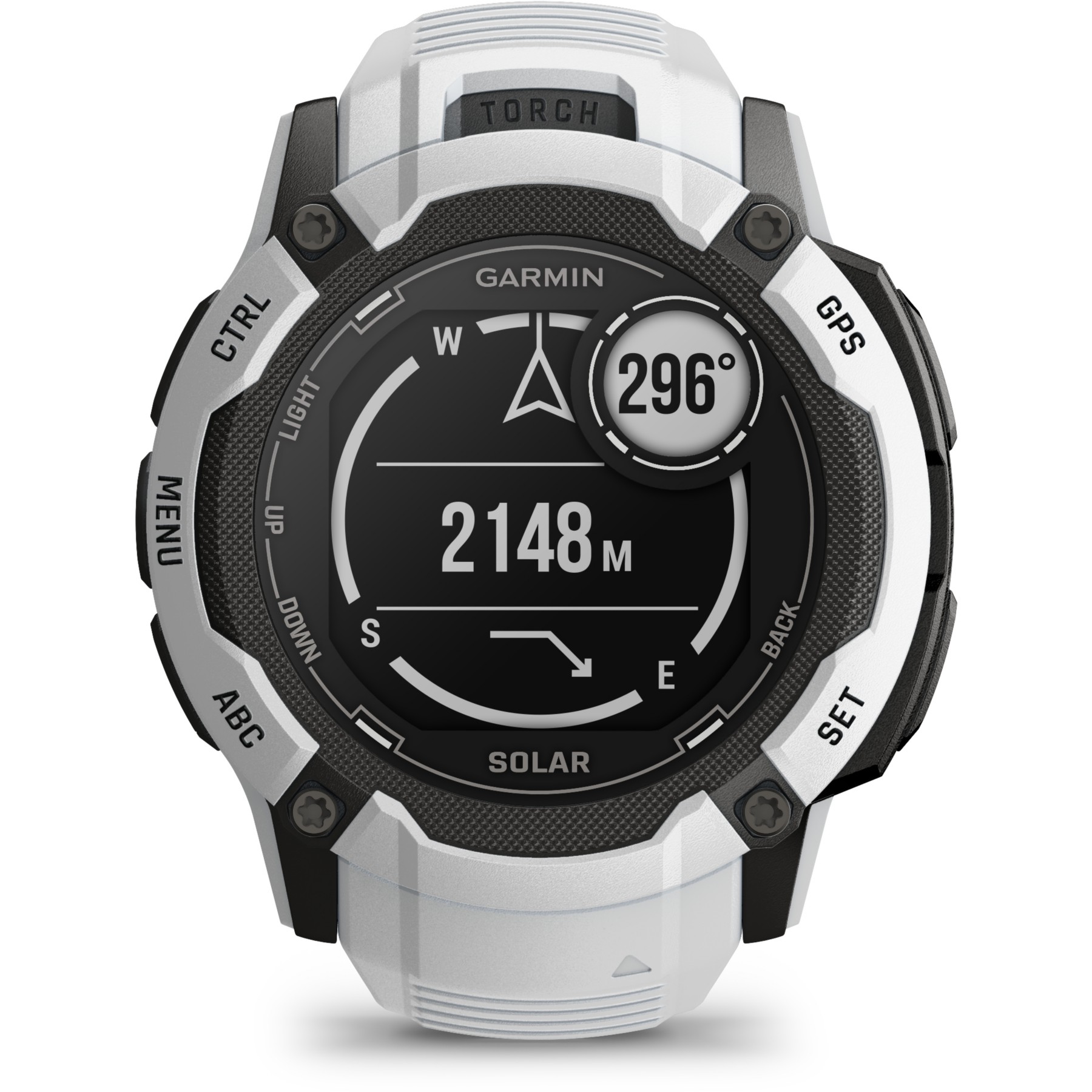 Montre sport GARMIN Instinct 2X Solar Whitestone