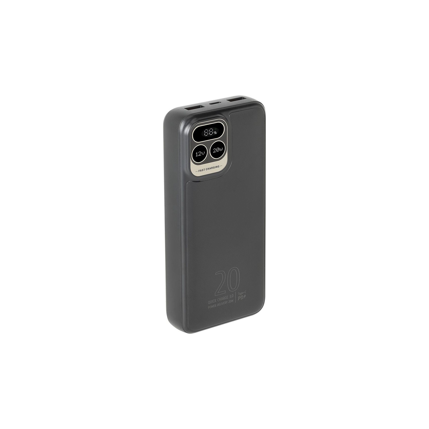Batterie externe RIVACASE VA2521 20000mAh avec Affichage Numérique