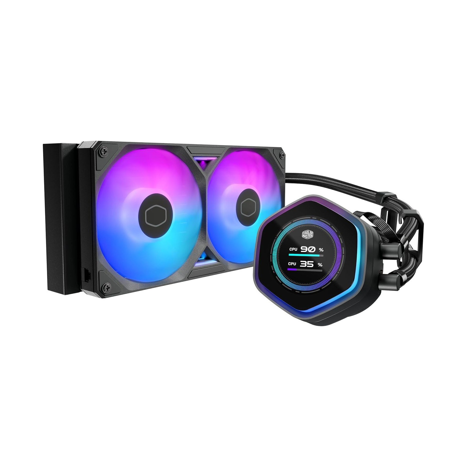 Kit de refroidissement COOLER MASTER MasterLiquid Atmos II - 240 mm Noir