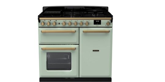 Piano de cuisson gaz FALCON ESTEL DELUXE TAB GAZ 100 CM VERT PASTEL