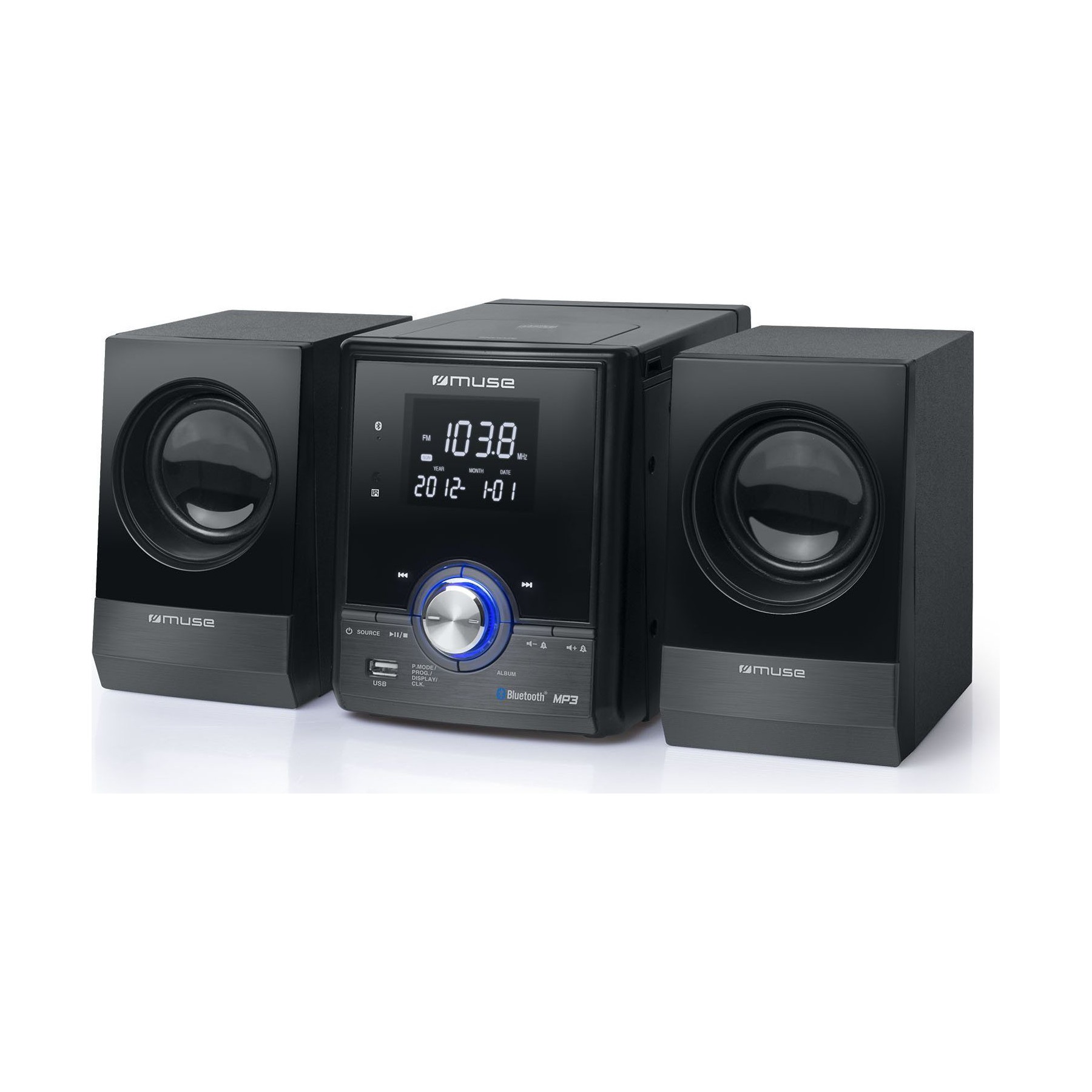 Chaîne HiFi MUSE BLUETOOTH MUSE M-38-BT - 2 x 10W - CD, C