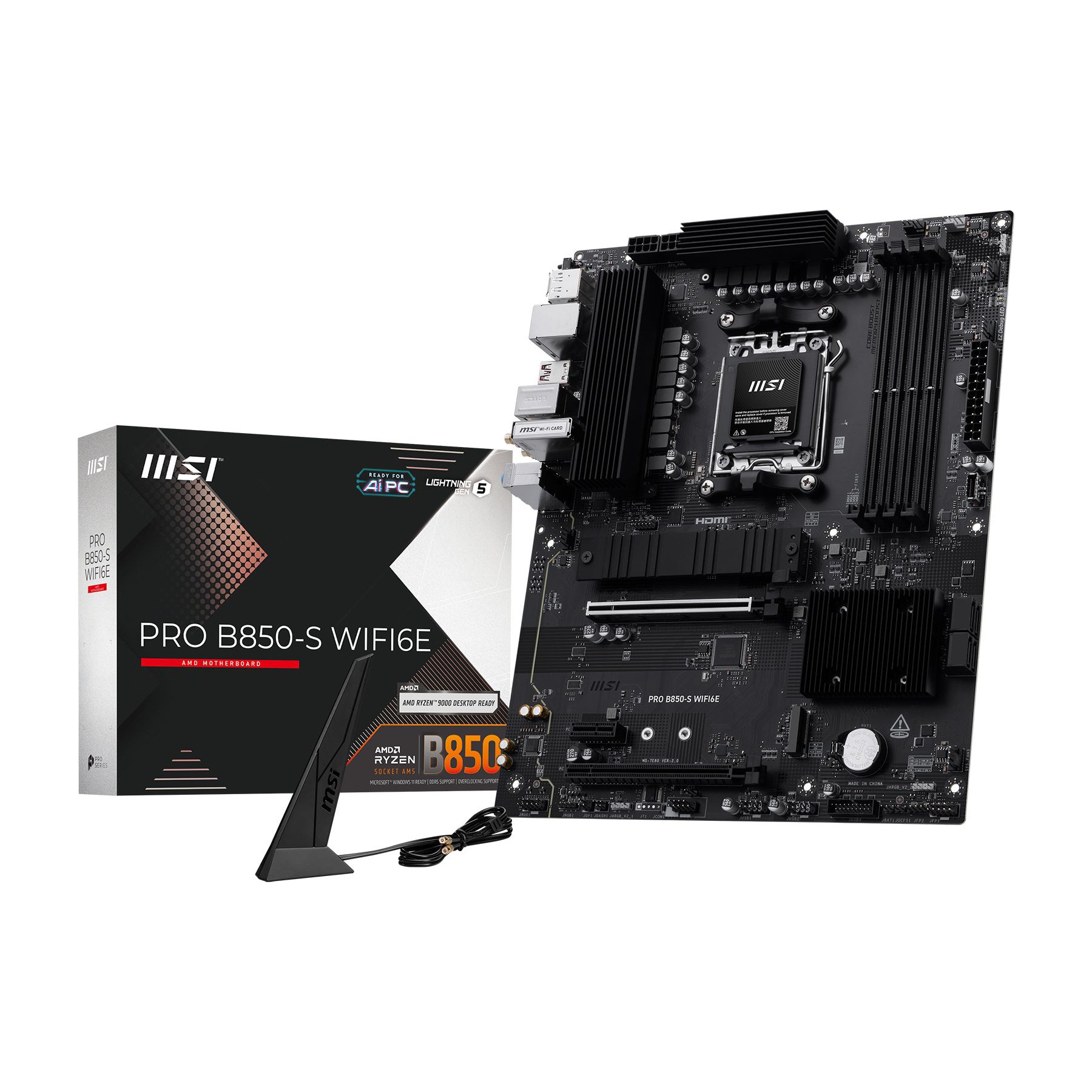 Carte mère MSI MSI PRO B850-S WIFI6E