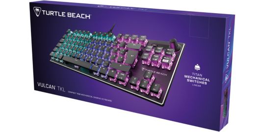 Clavier gamer TURTLE BEACH Vulcan TKL AIMO Noir Linear