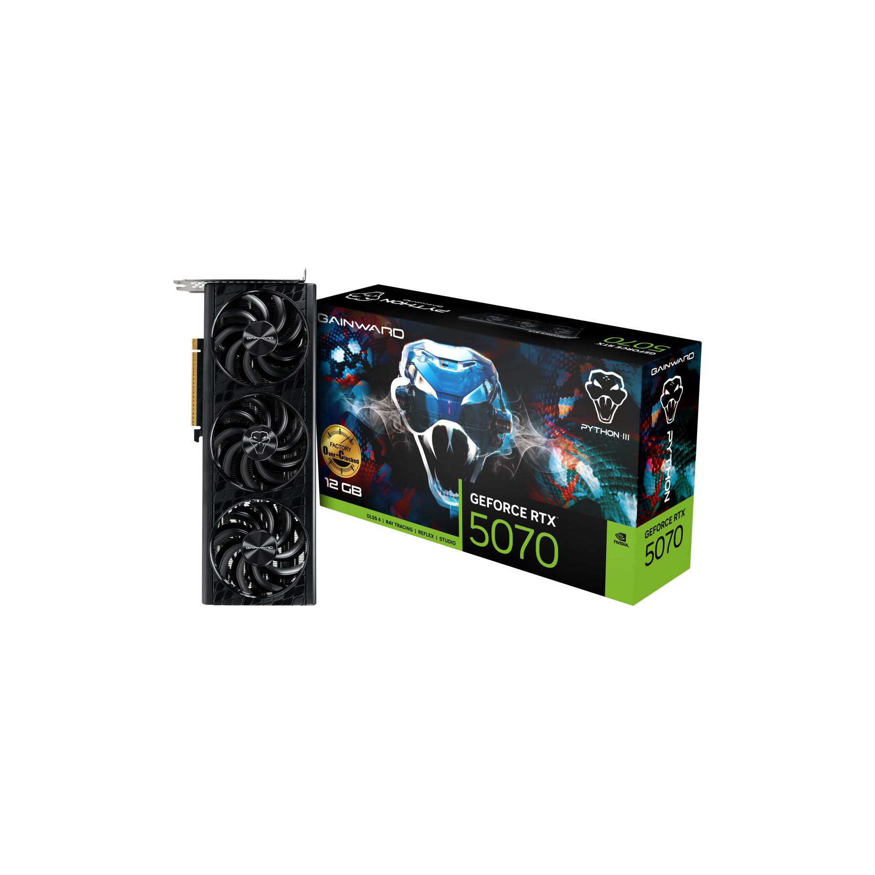 Carte graphique GAINWARD Gainward GeForce RTX 5070 Python III OC