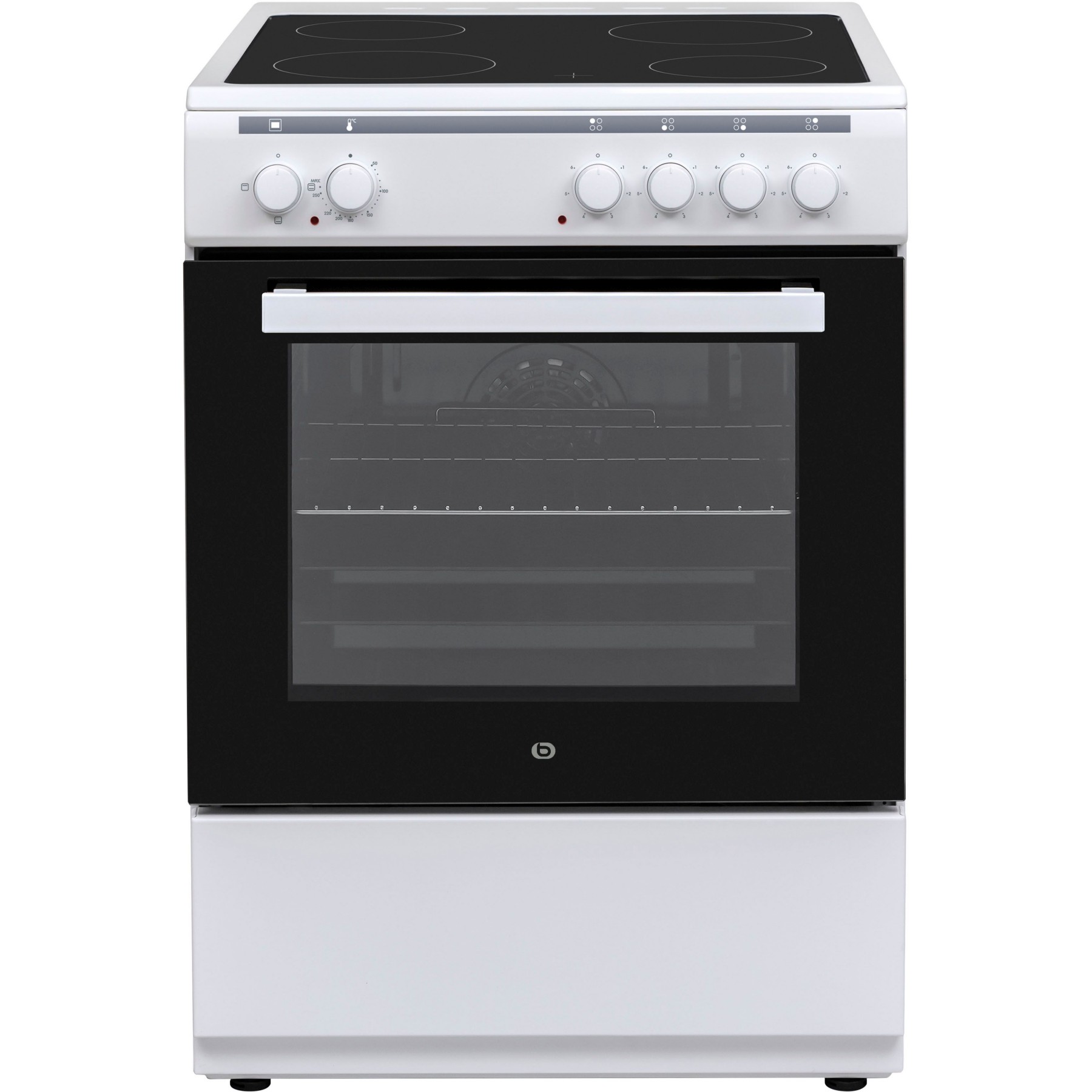 Cuisinière vitrocéramique ESSENTIELB ECVC6060b7