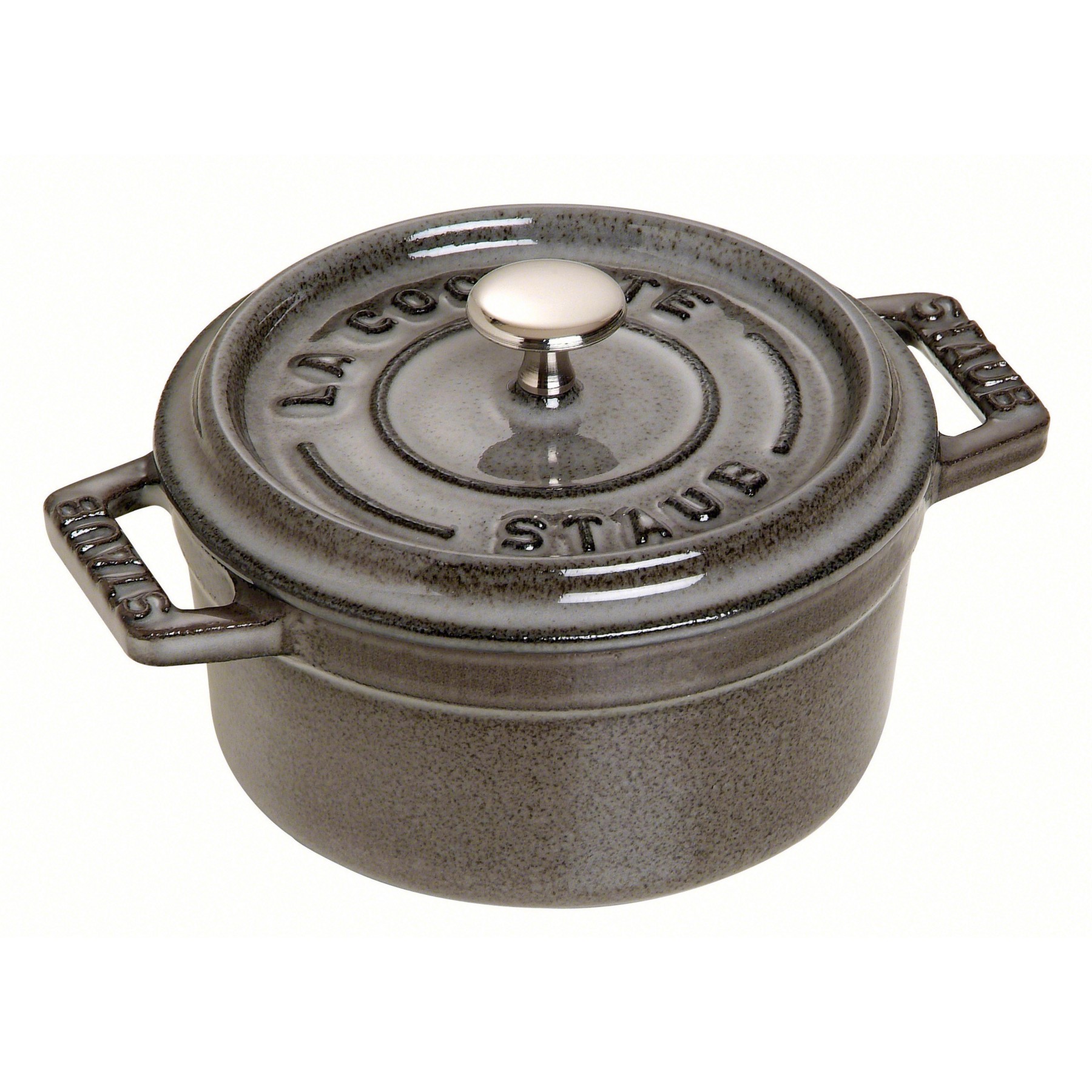 Cocotte STAUB gris graphite diam 10