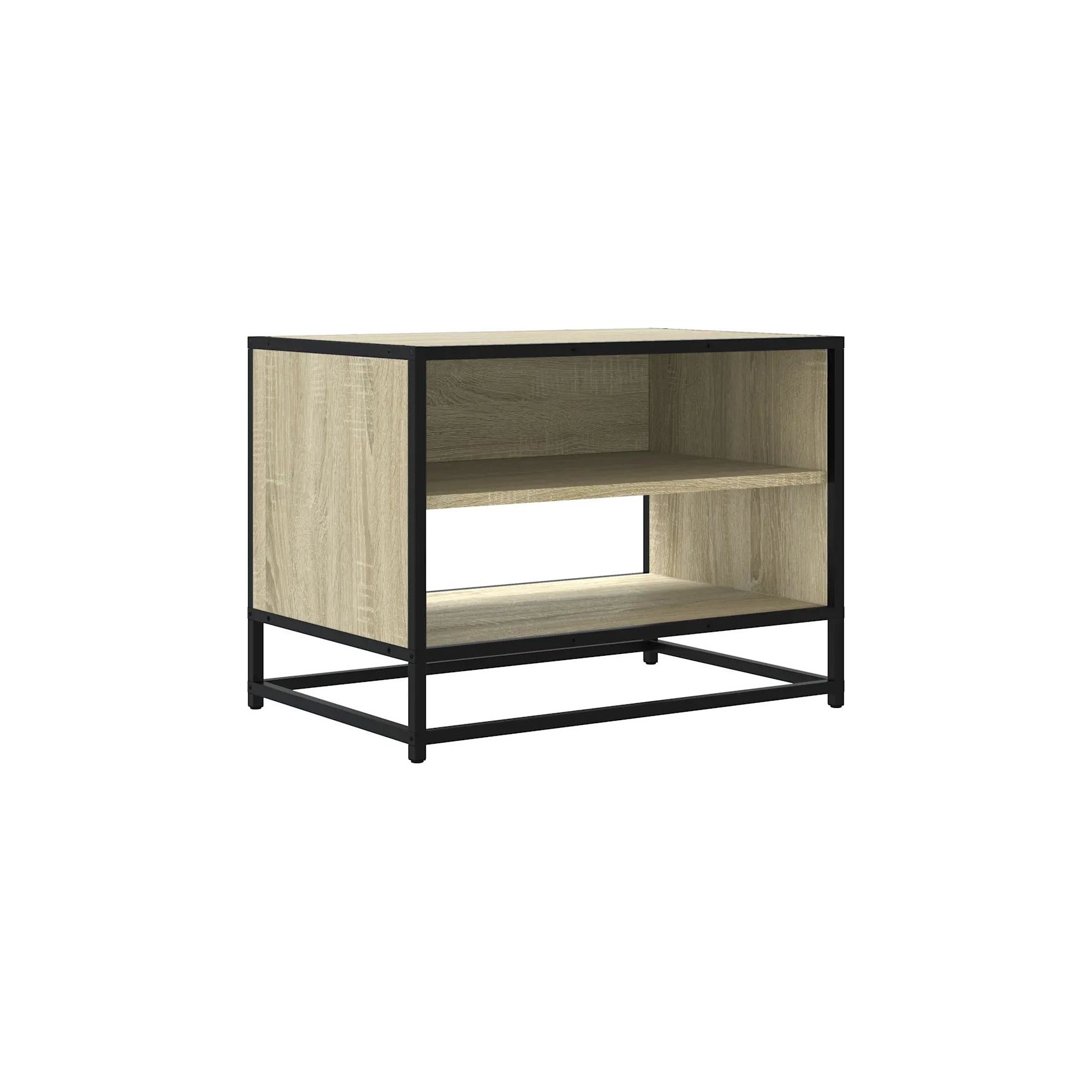 Meuble TV HELLOSHOP26 Meuble TV rectangulaire pratique industr