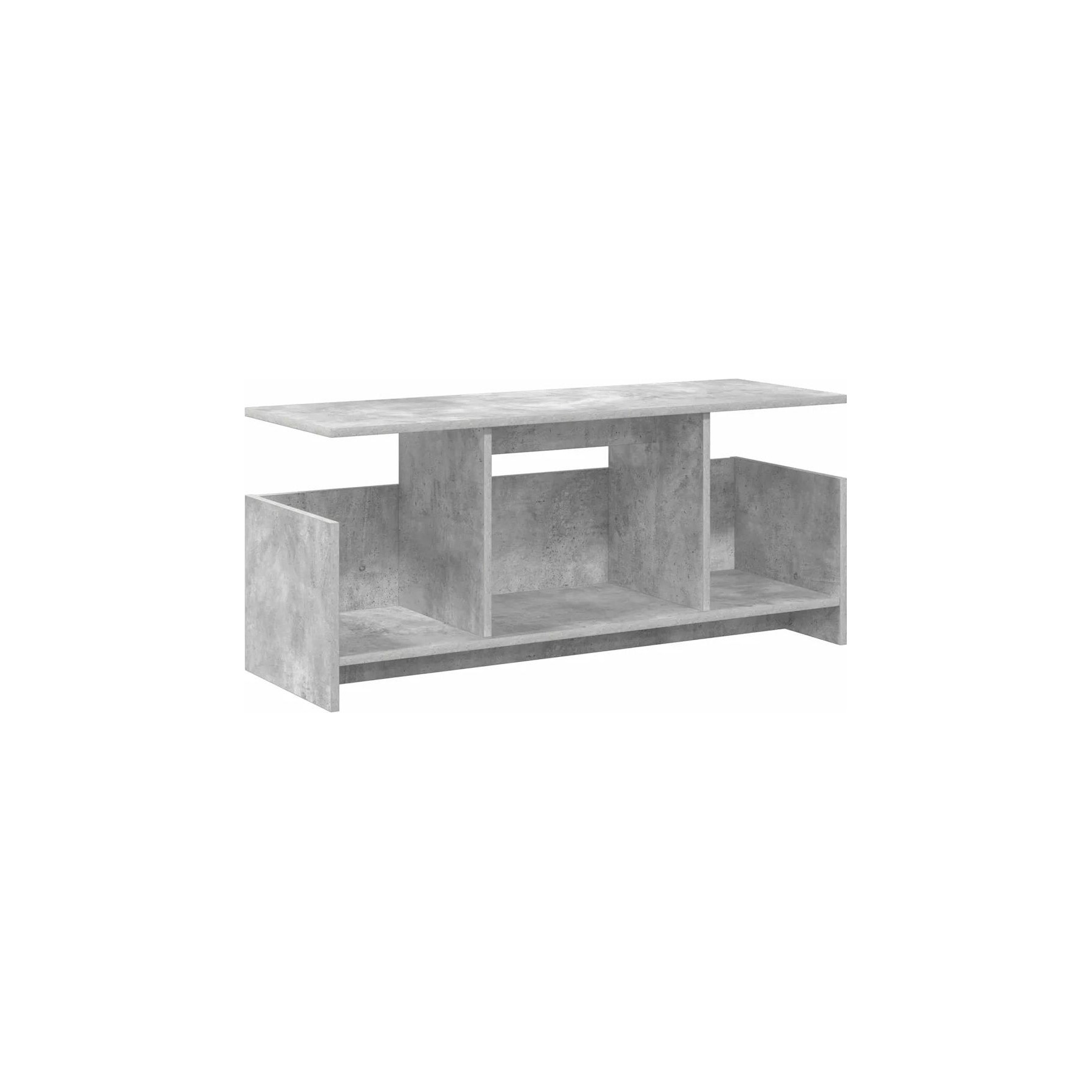 Meuble TV HELLOSHOP26 Meuble TV rectangulaire design moderne r