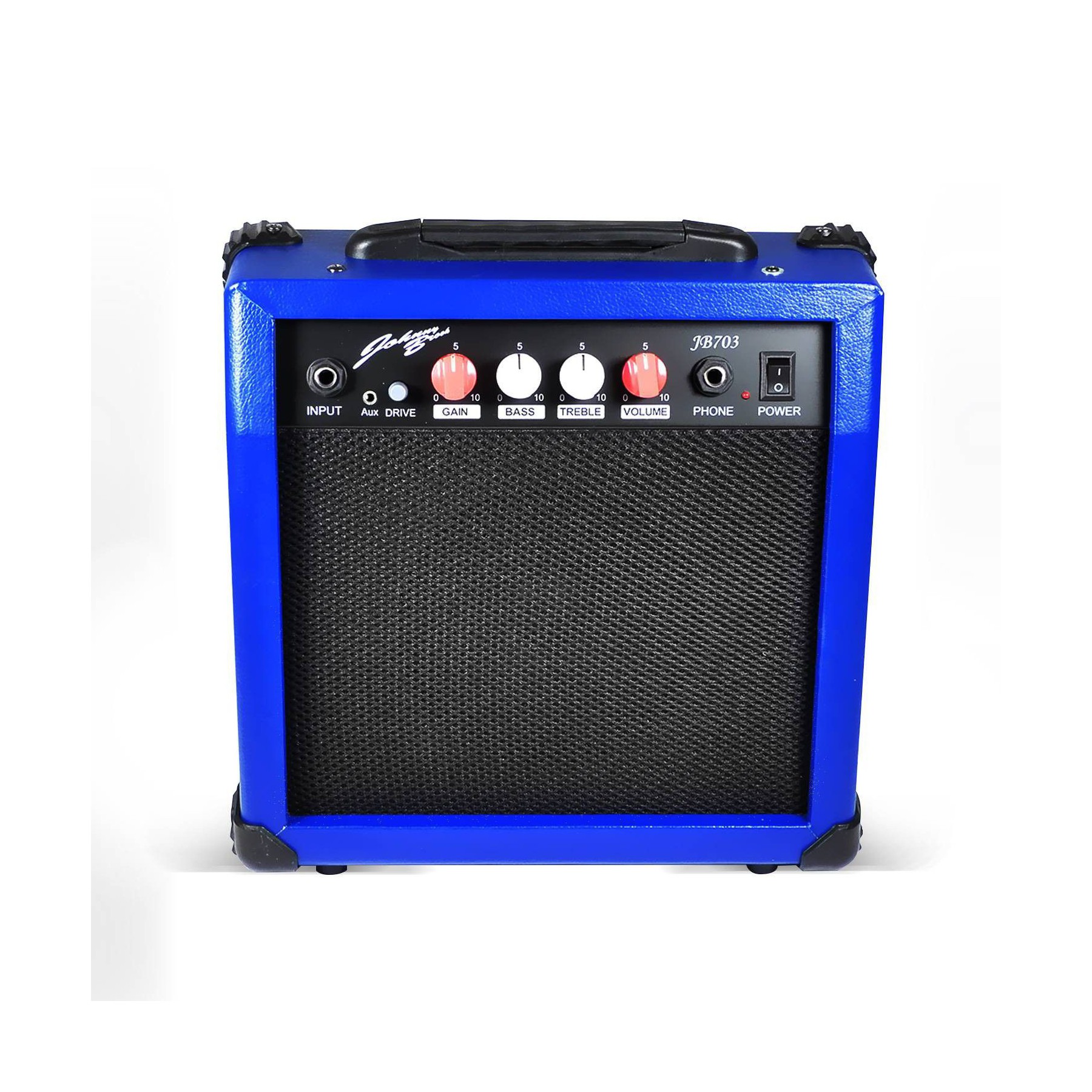 JOHNNY BROOKS Ampli de guitare bleu 20W/6,5"
