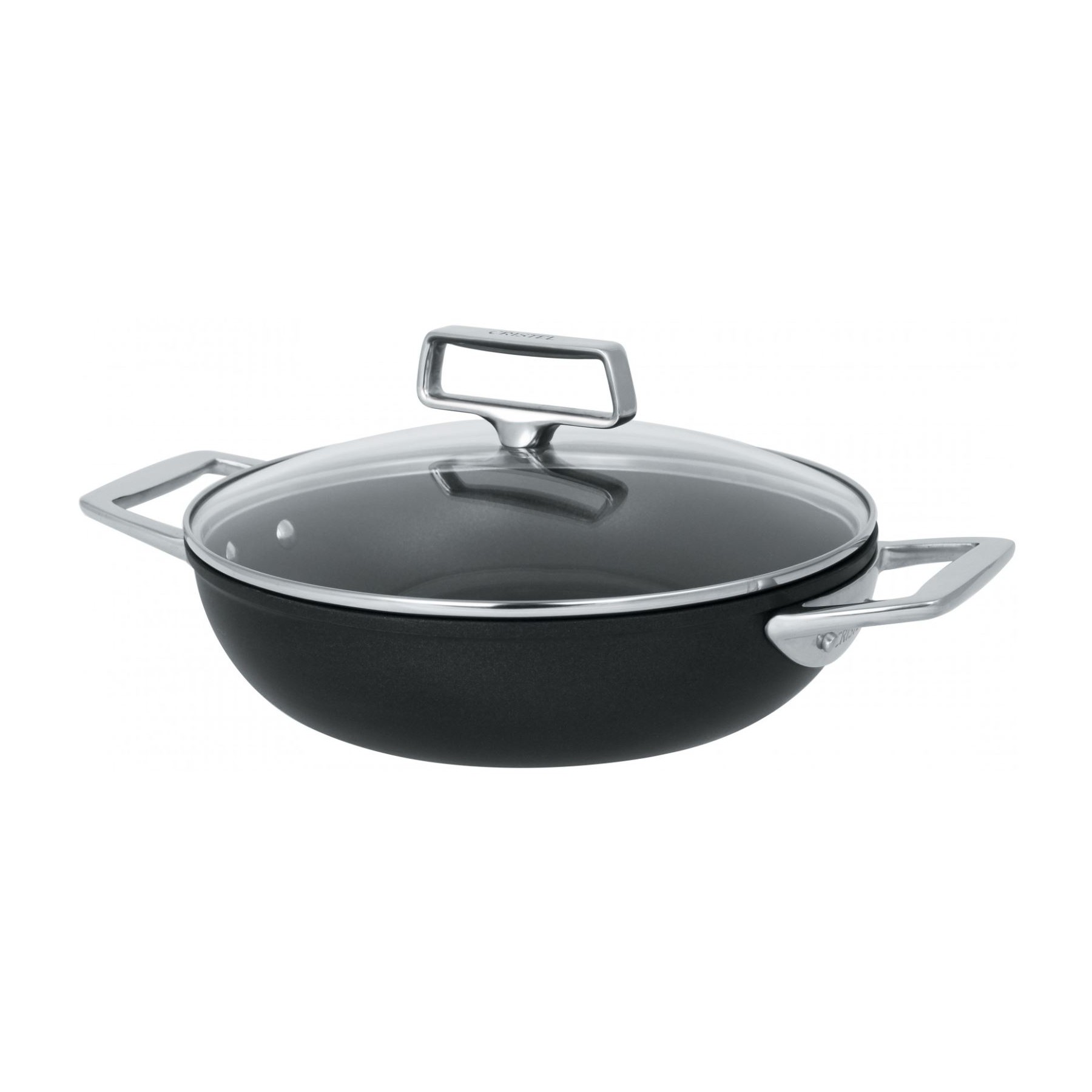 Sauteuse CRISTEL Castel Pro 28 cm 2 anses ultralu