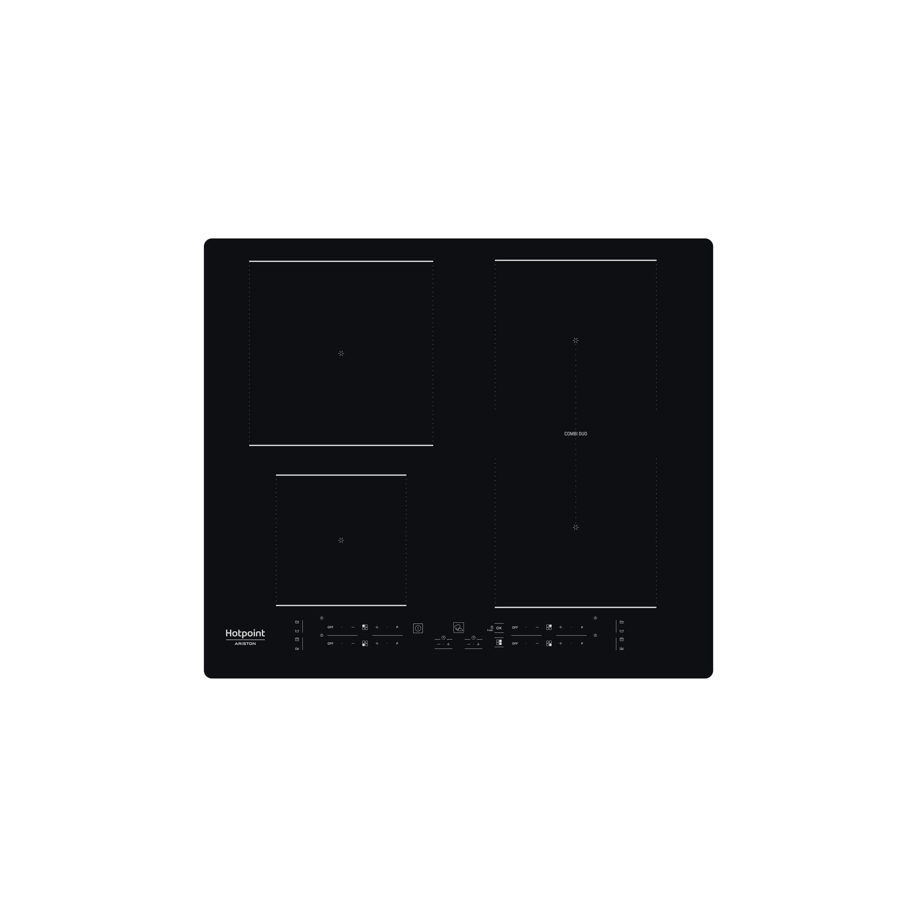 Plaque induction HOTPOINT HB4860BNE