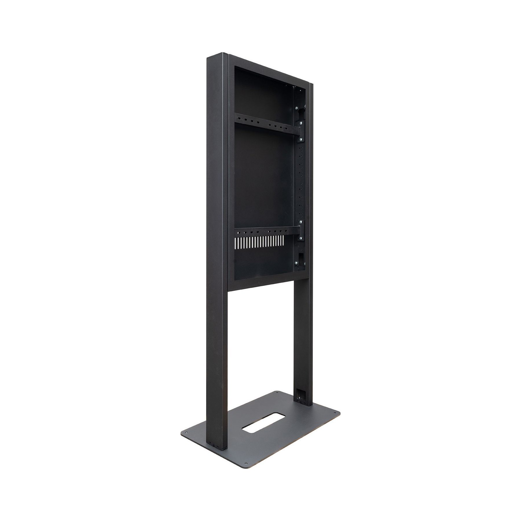 Pied TV KIMEX Support vitrine sol pour écran TV 55"